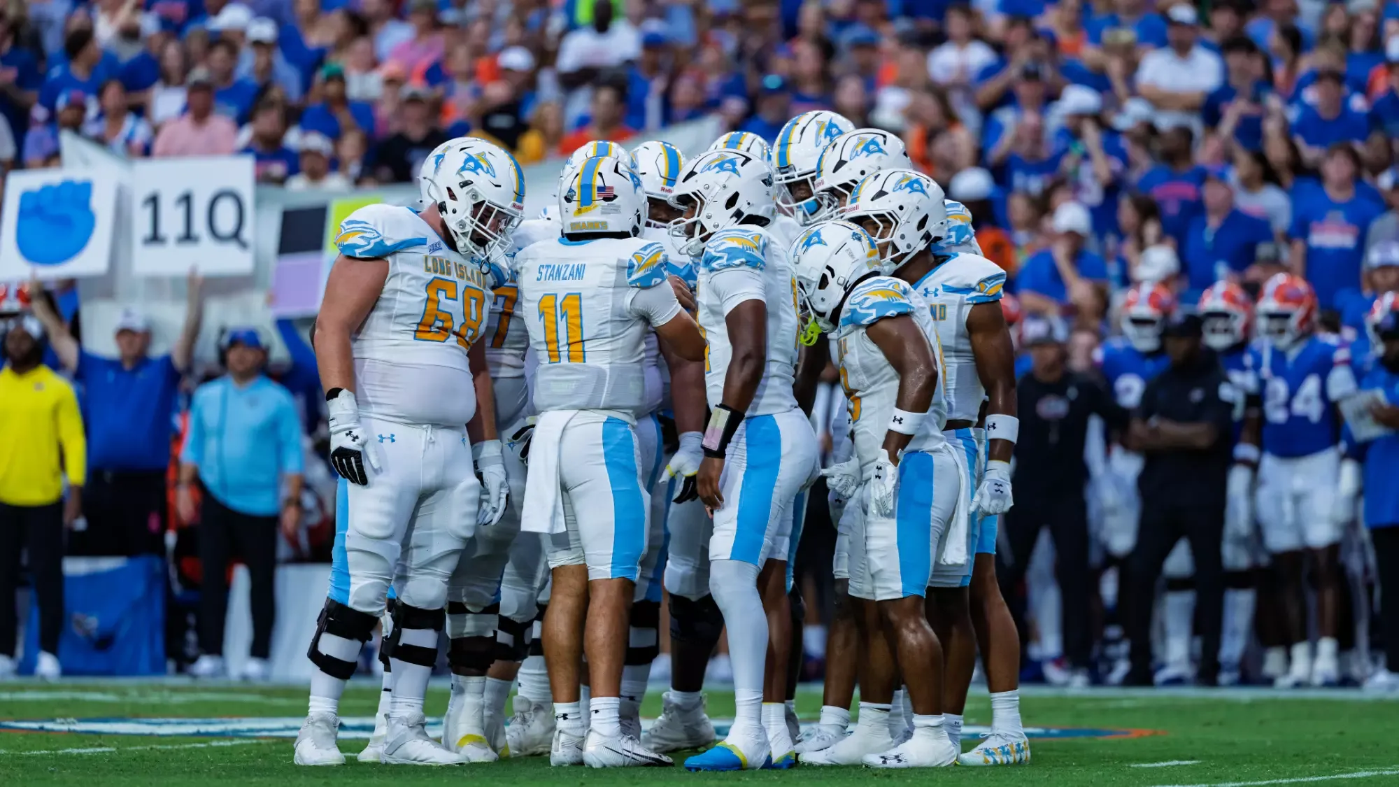 Huddle at Florida