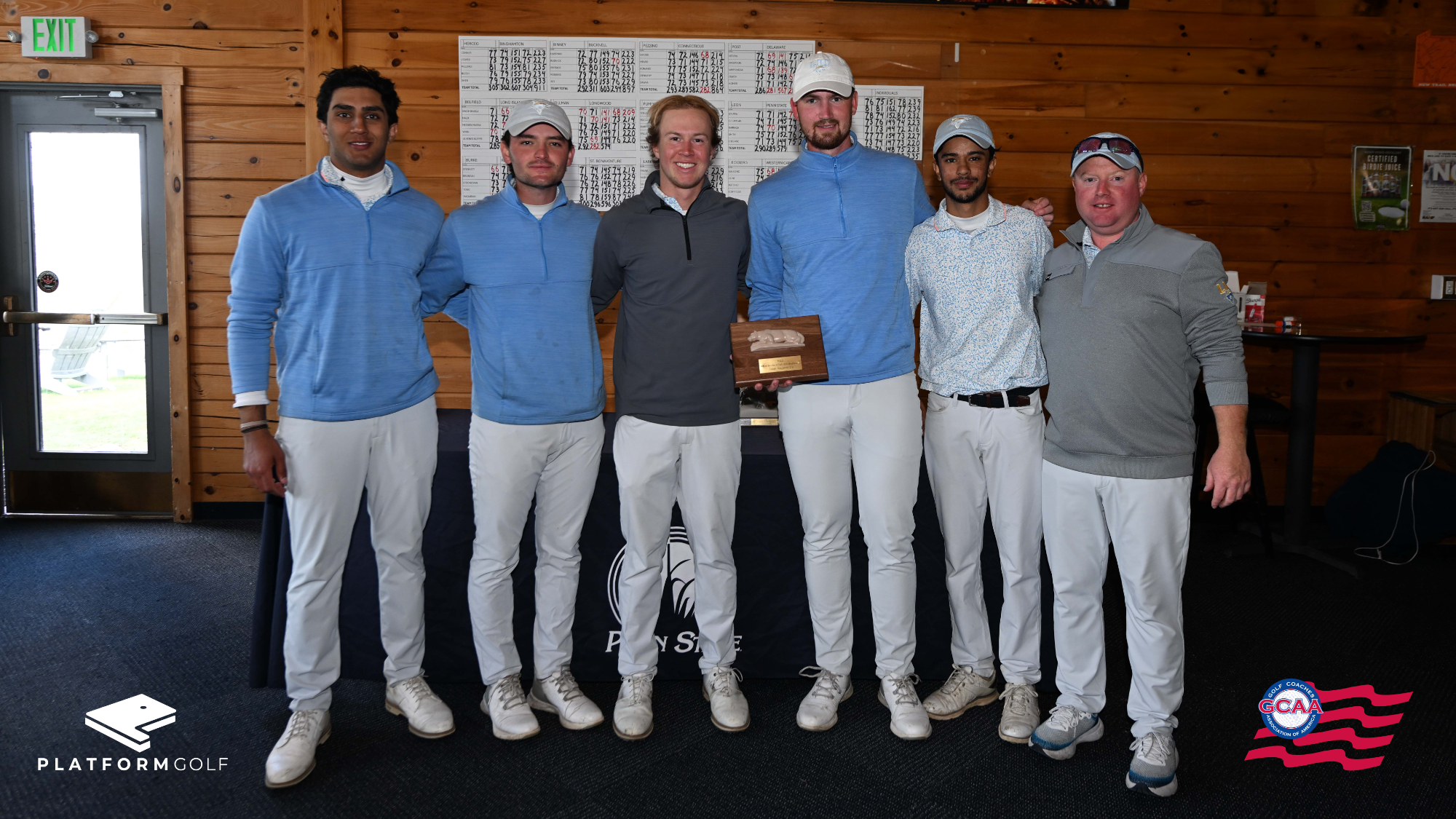 LIU MGolf GCAA Academic Award