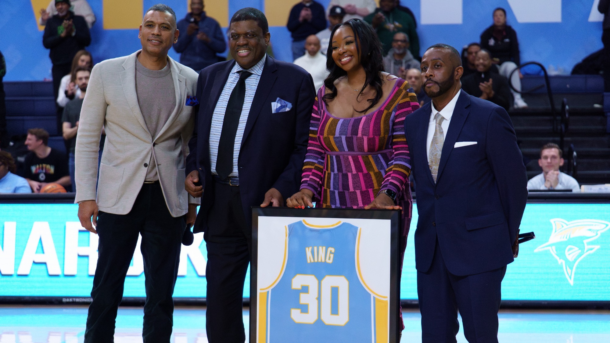 Bernard King NY Knicks Alumni Night