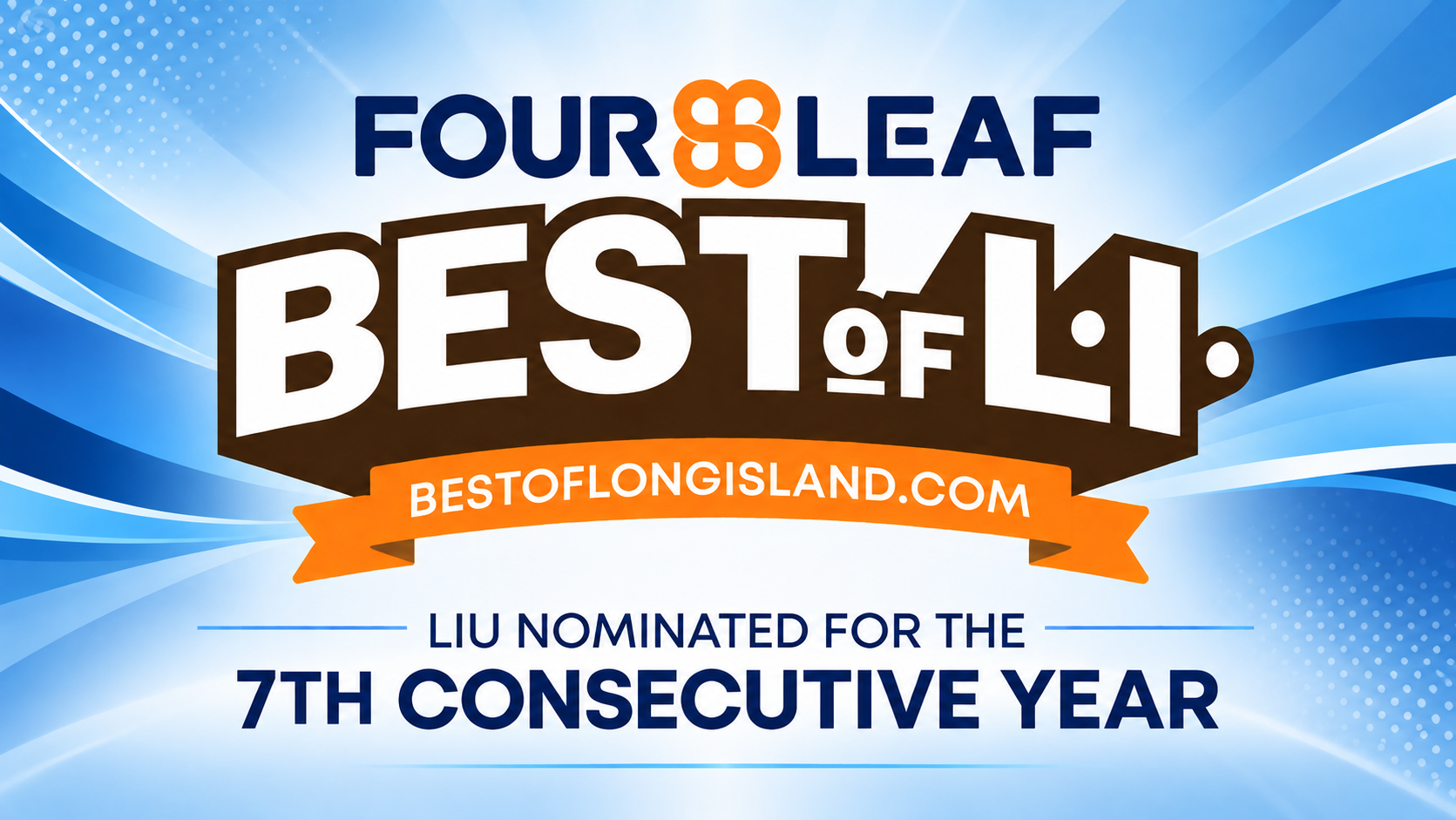 LIU Nominated for 7th Consecutive Best of LI 2026