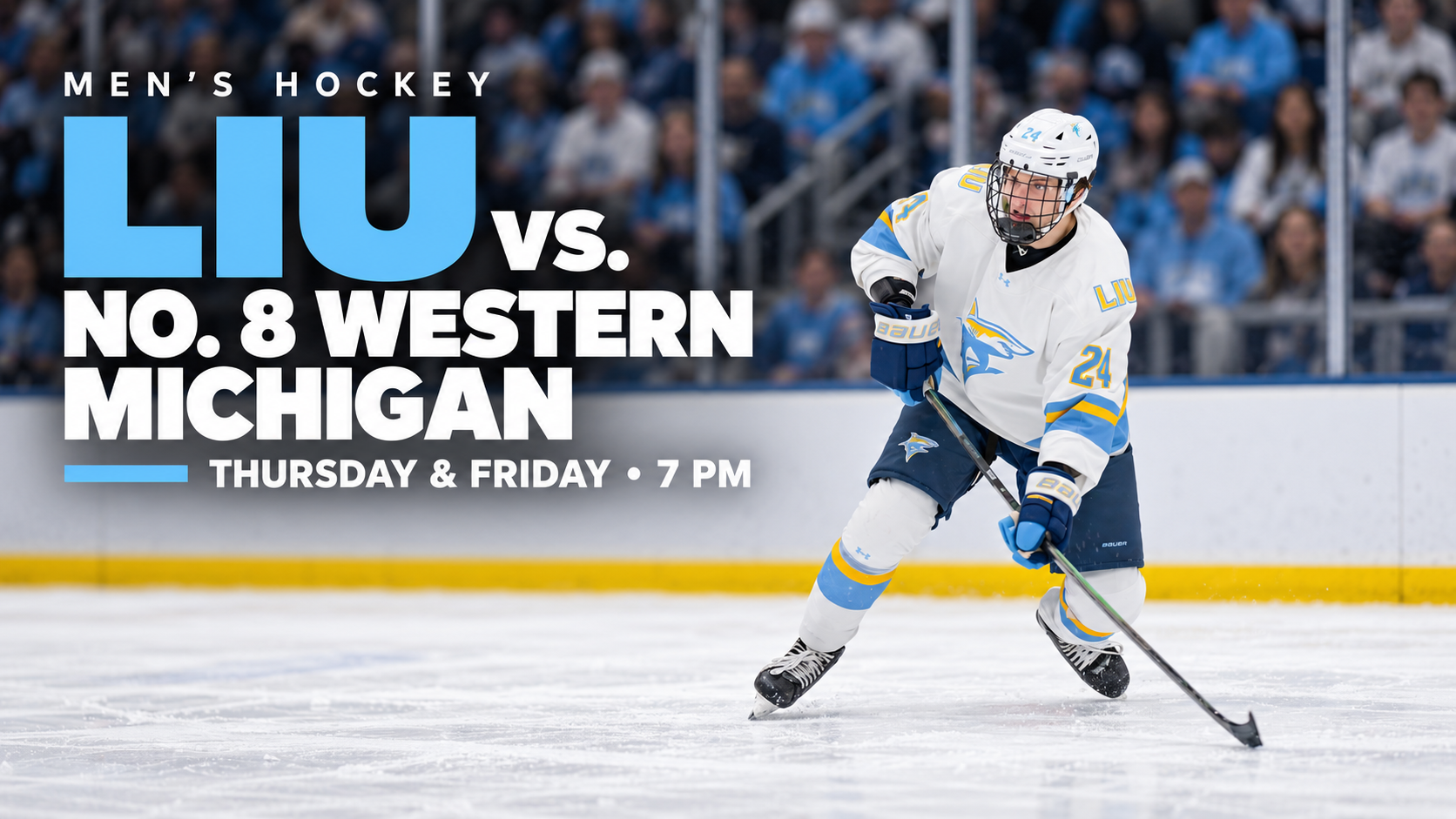 LIU Men's Hockey vs. Western Michigan