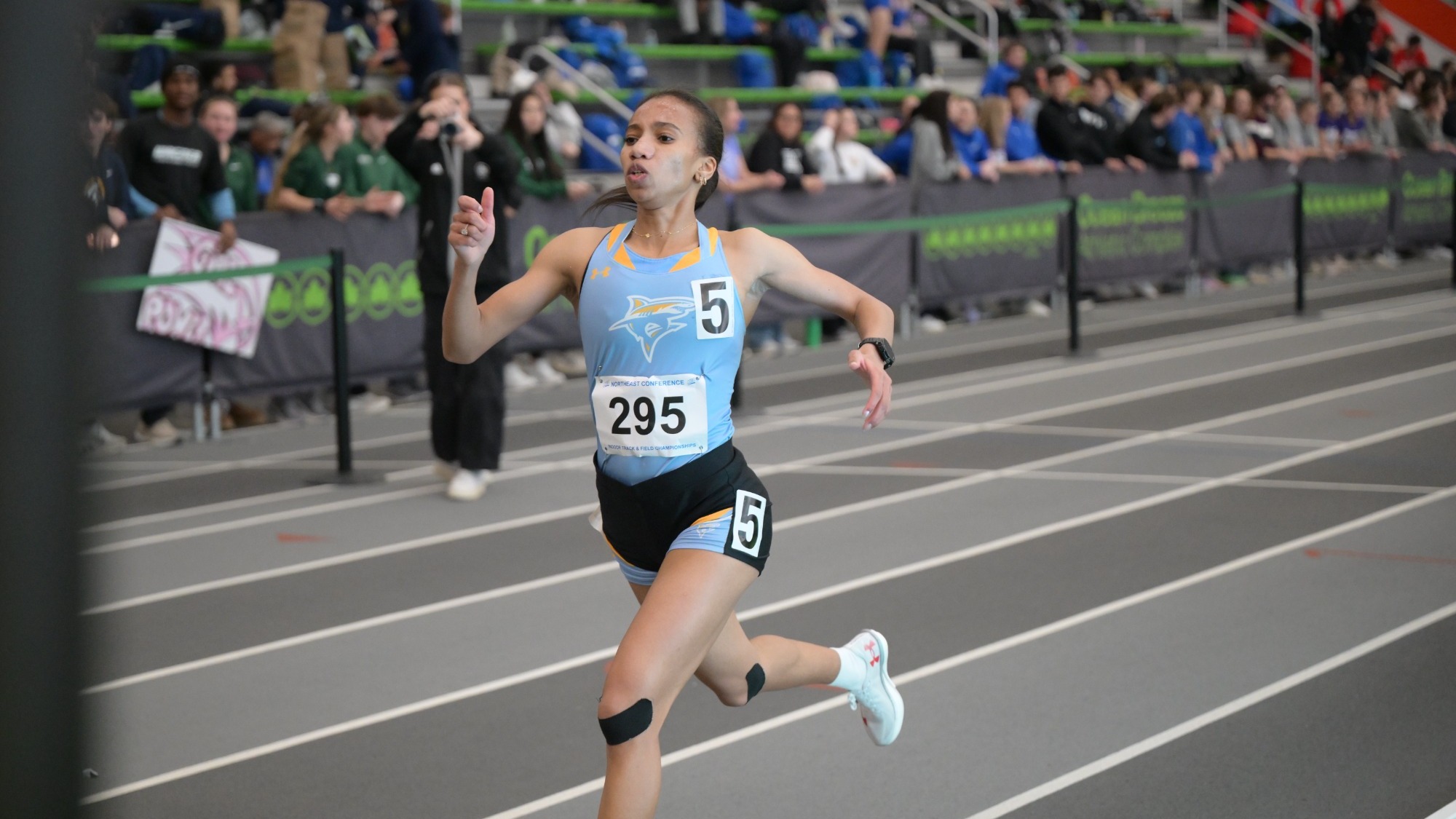 Hasnae Goulamzi at NEC Championships Day 1 Feb. 15, 2026 Women's Track & Field