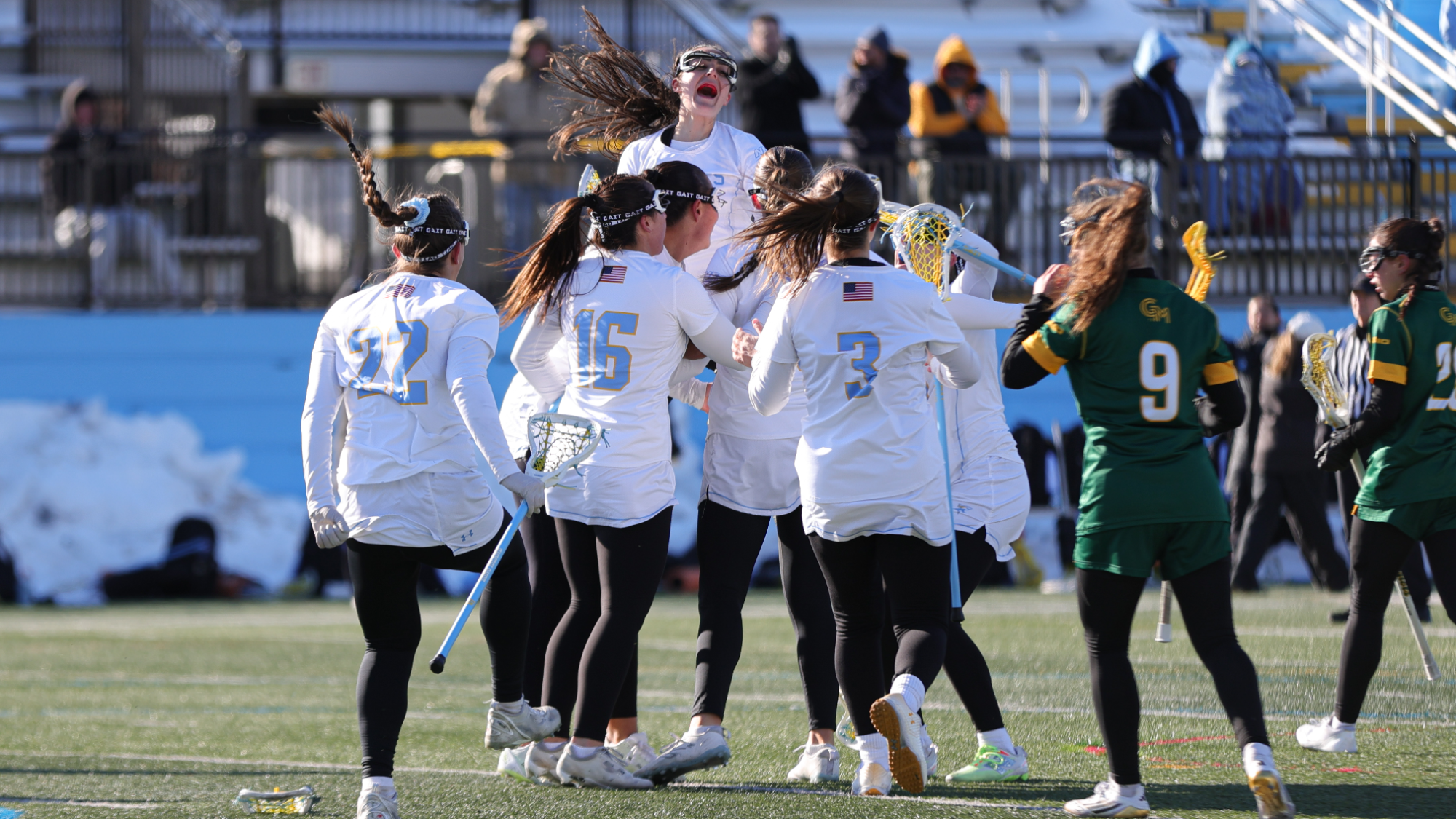 WLAX goal celebration 2-9-26
