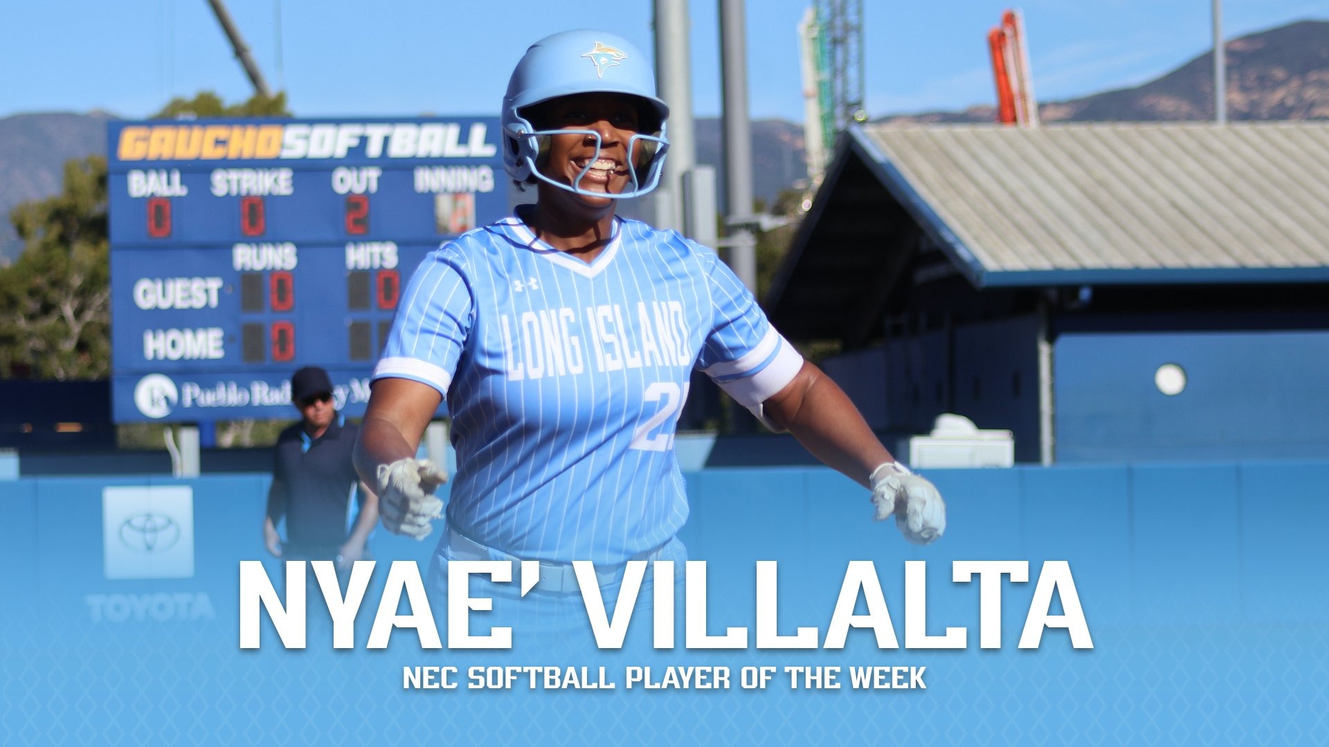 Nyae’ Villalta NEC Softball Player of Week March 18, 2026