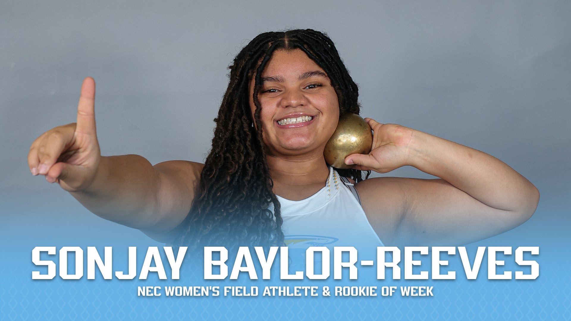 Sonjay Baylor-Reeves Women's Track & Field NEC Weekly Honors March 26, 2026