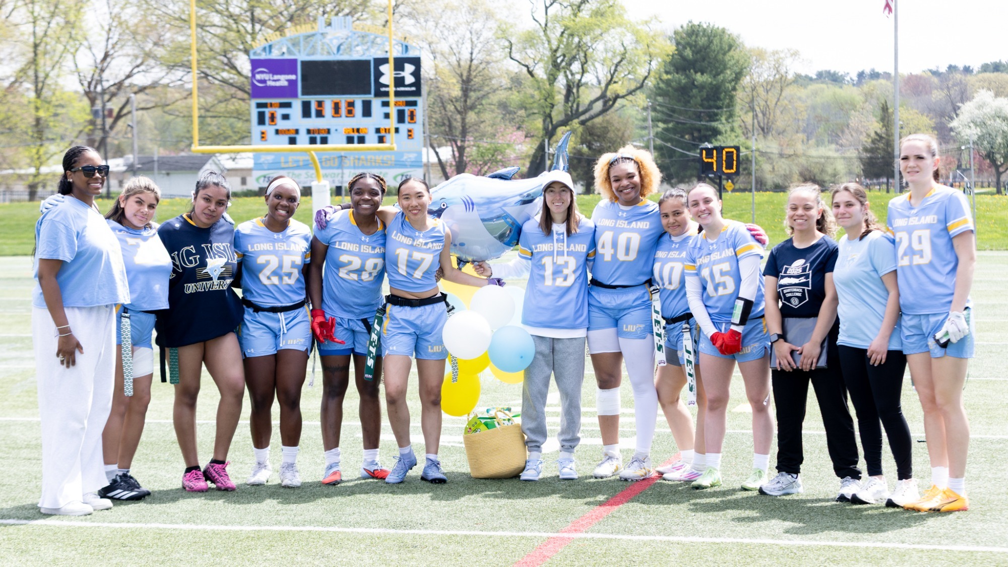 LIU Women's Flag Football vs. Sacred Heart Senior Day April 18, 2026