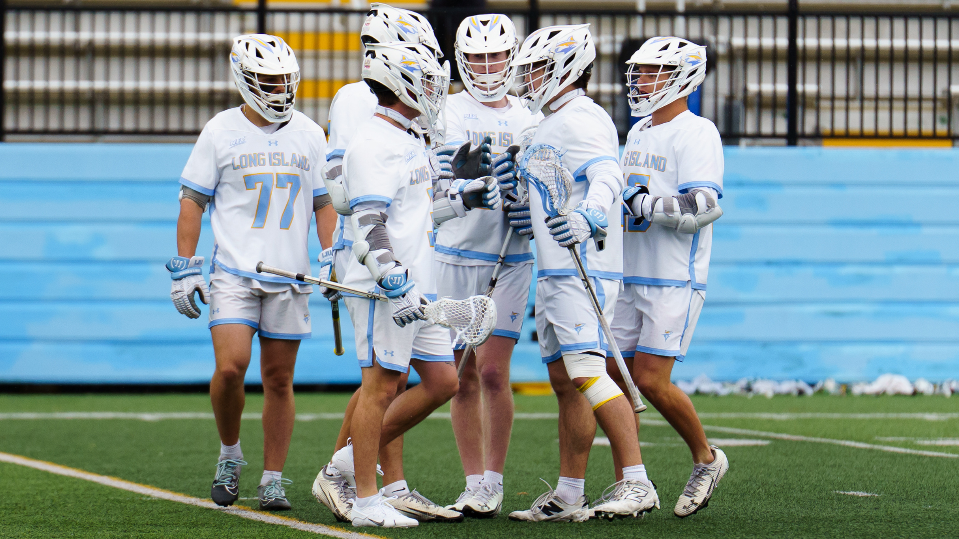 MLAX-Team Celebration vs Cleveland State DBU