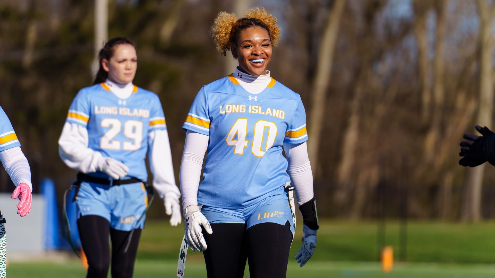 E'lise Lyrse Flag Football vs. Kean April 8, 2026
