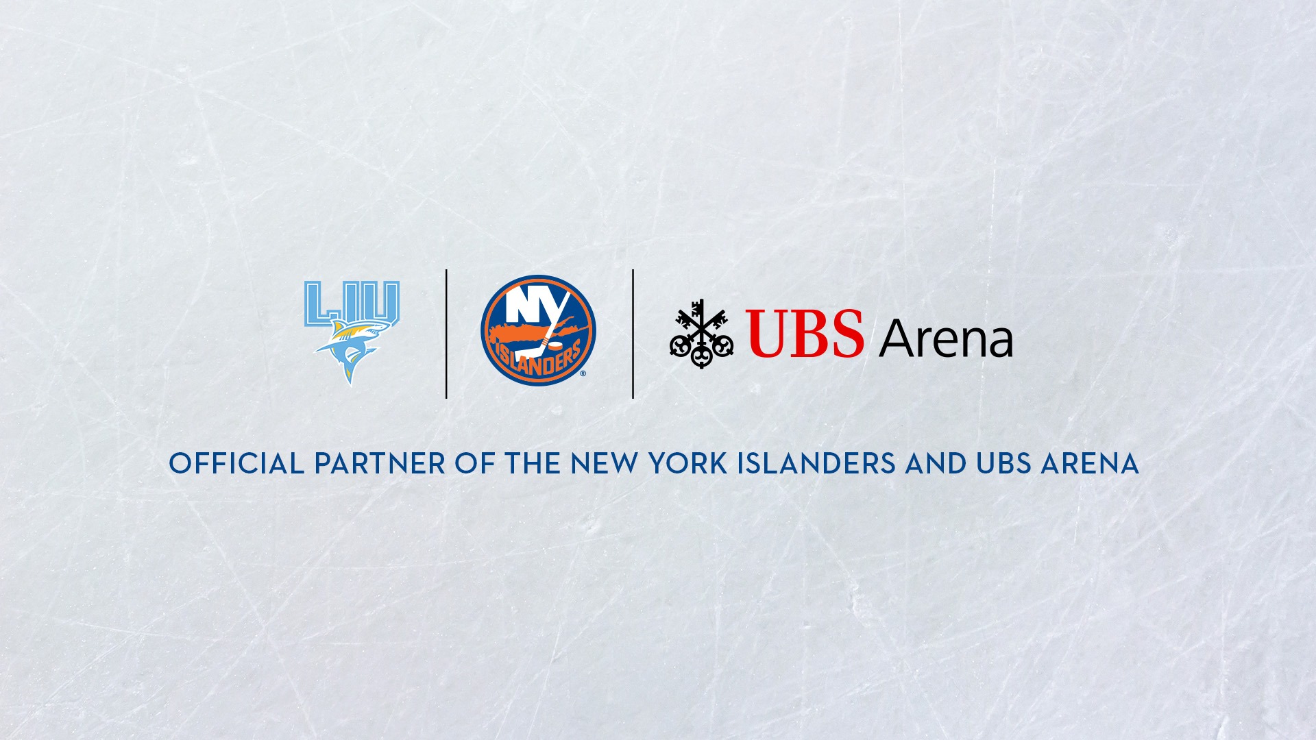 LIU, NYI, UBS Partnership Graphic