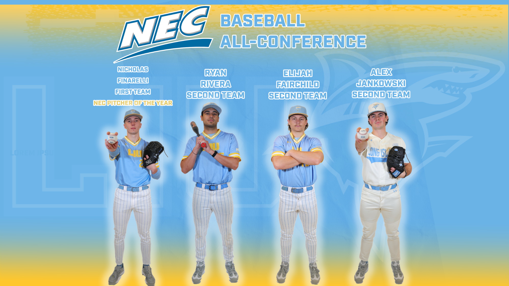 2026 BASE All-NEC Honors 