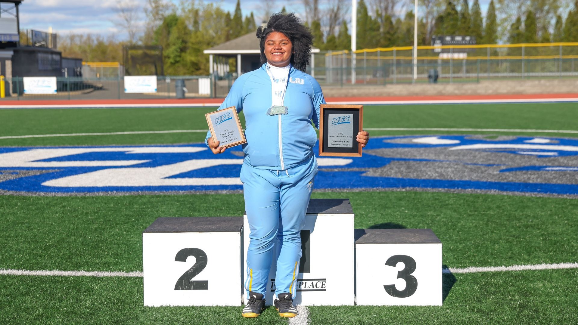 Sonjay Baylor-Reeves Women's Track & Field NEC Outdoor Championships May 3, 2026