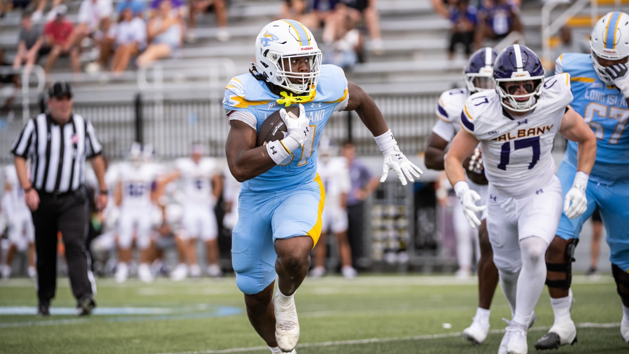 Nathan Gray vs. UAlbany Sept. 12, 2026 LIU Football