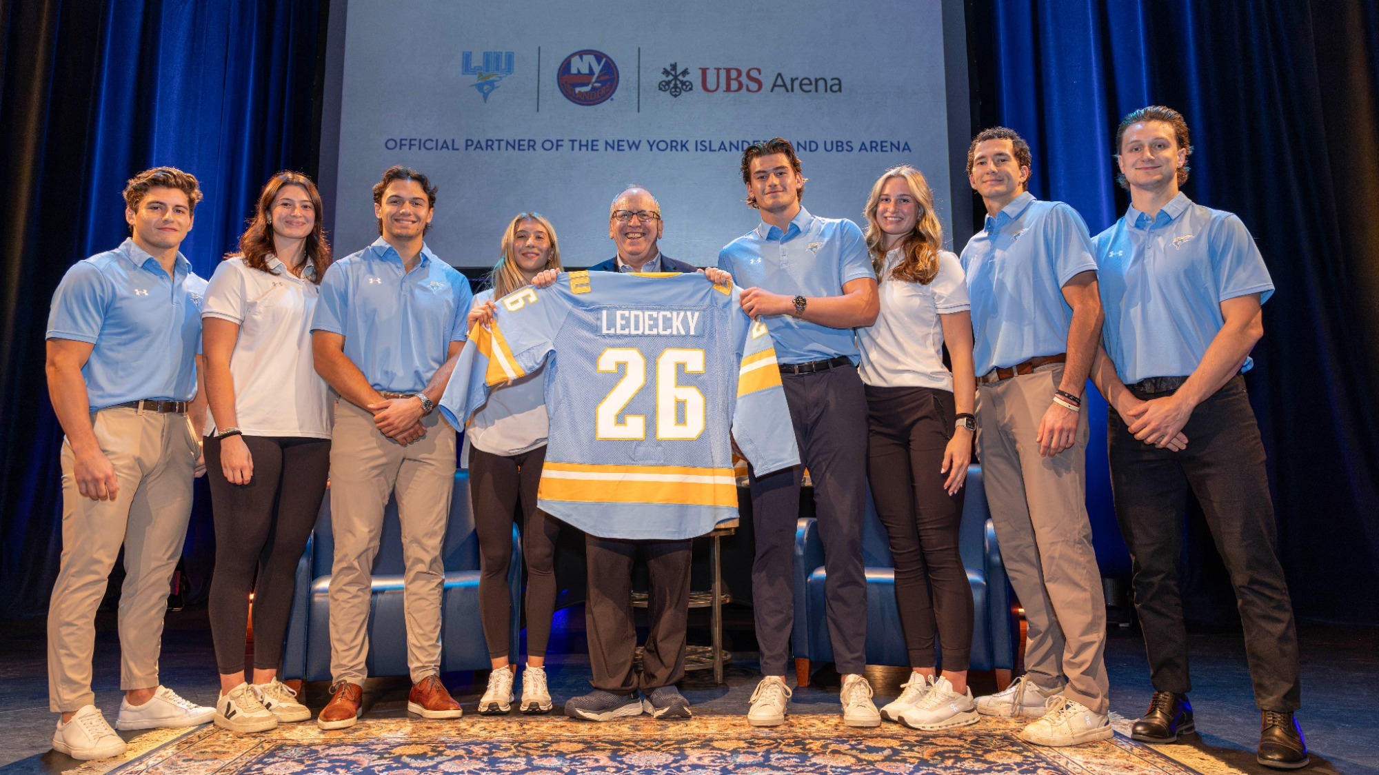 Jon Ledecky Long Island University Men's and Women's Hockey 
