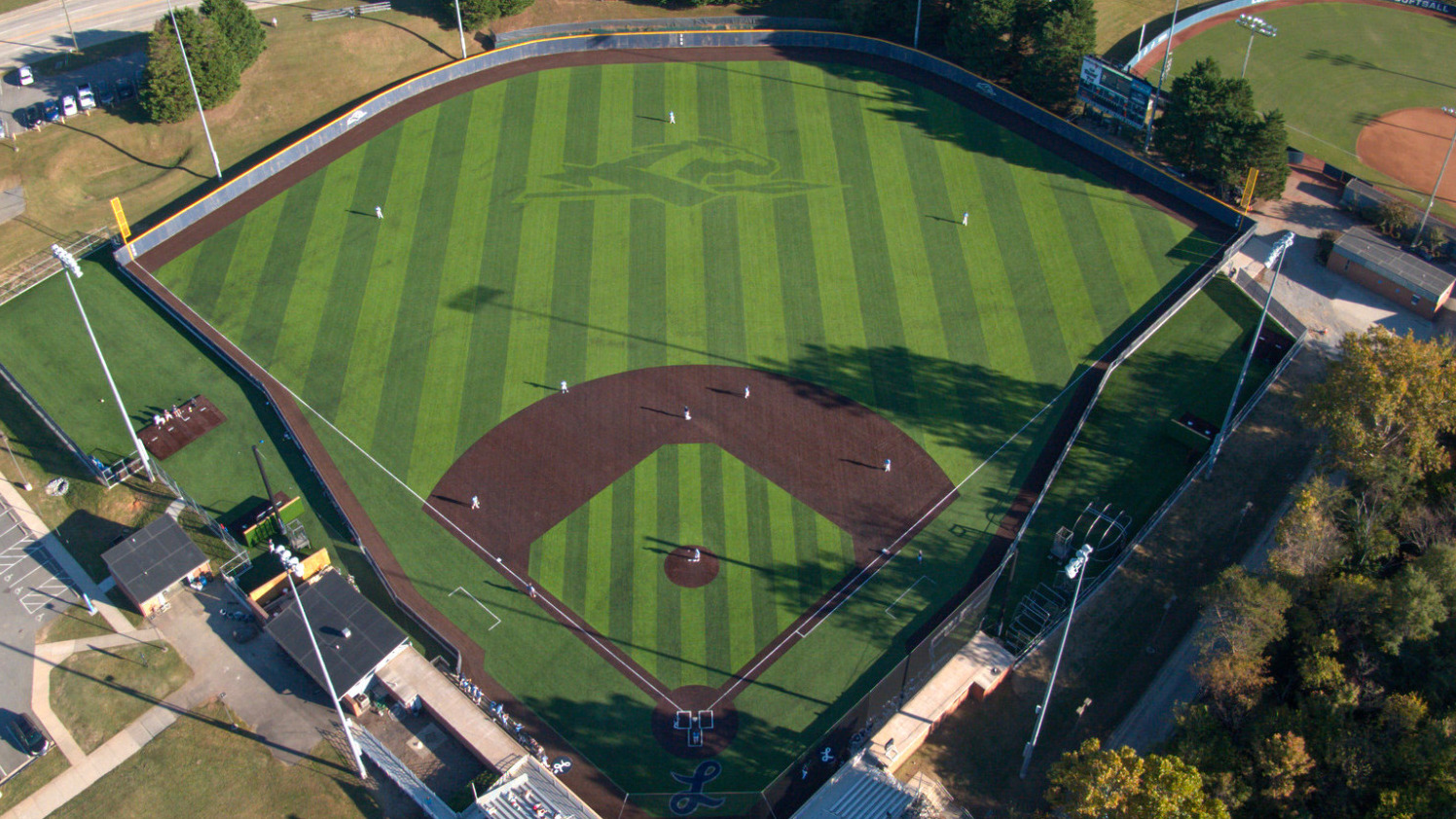 Buddy Bolding Stadium drone shot