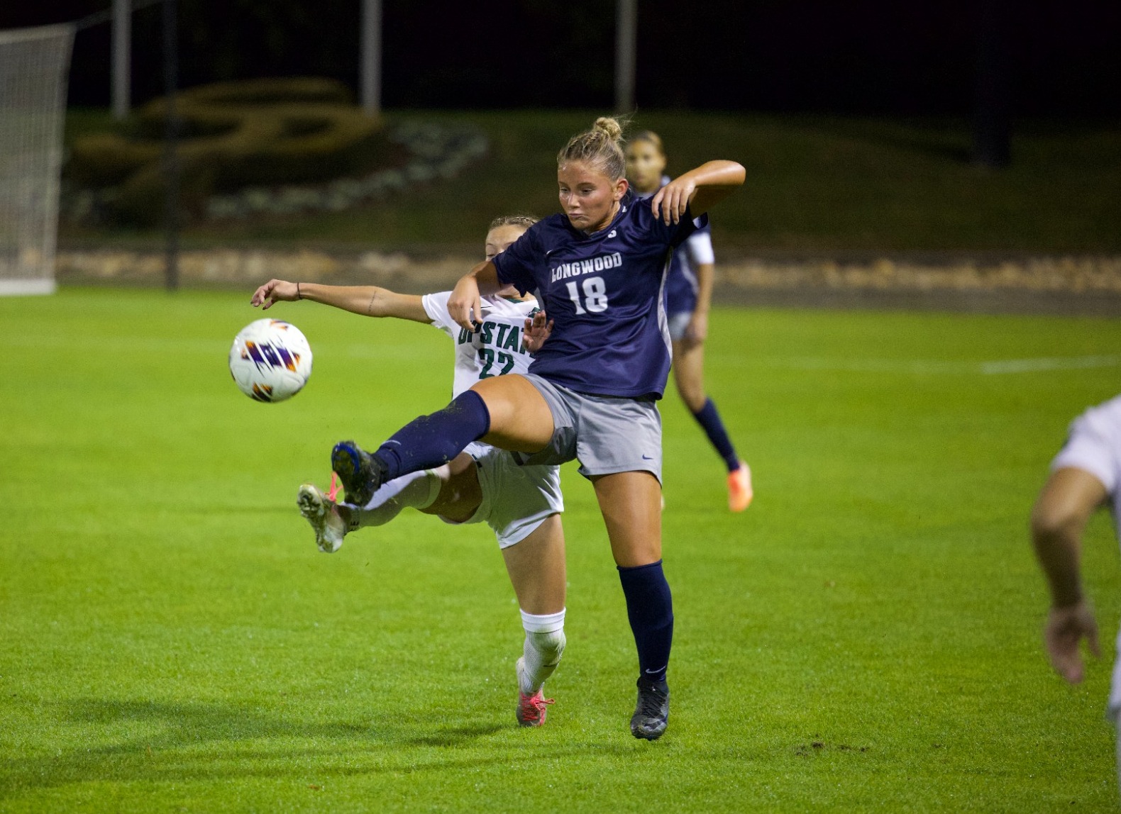 Coryn Silberstein making big plays at the Big South Semifinals in Matthews, N.C.