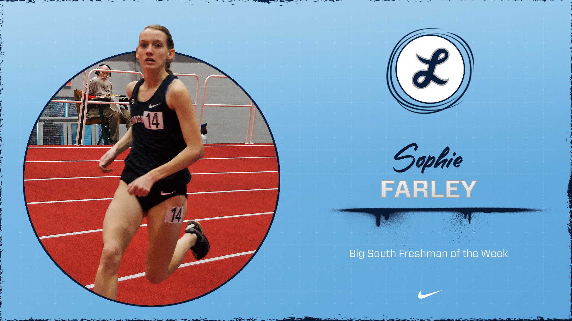 Sophie Farley Big South Freshman of the Week