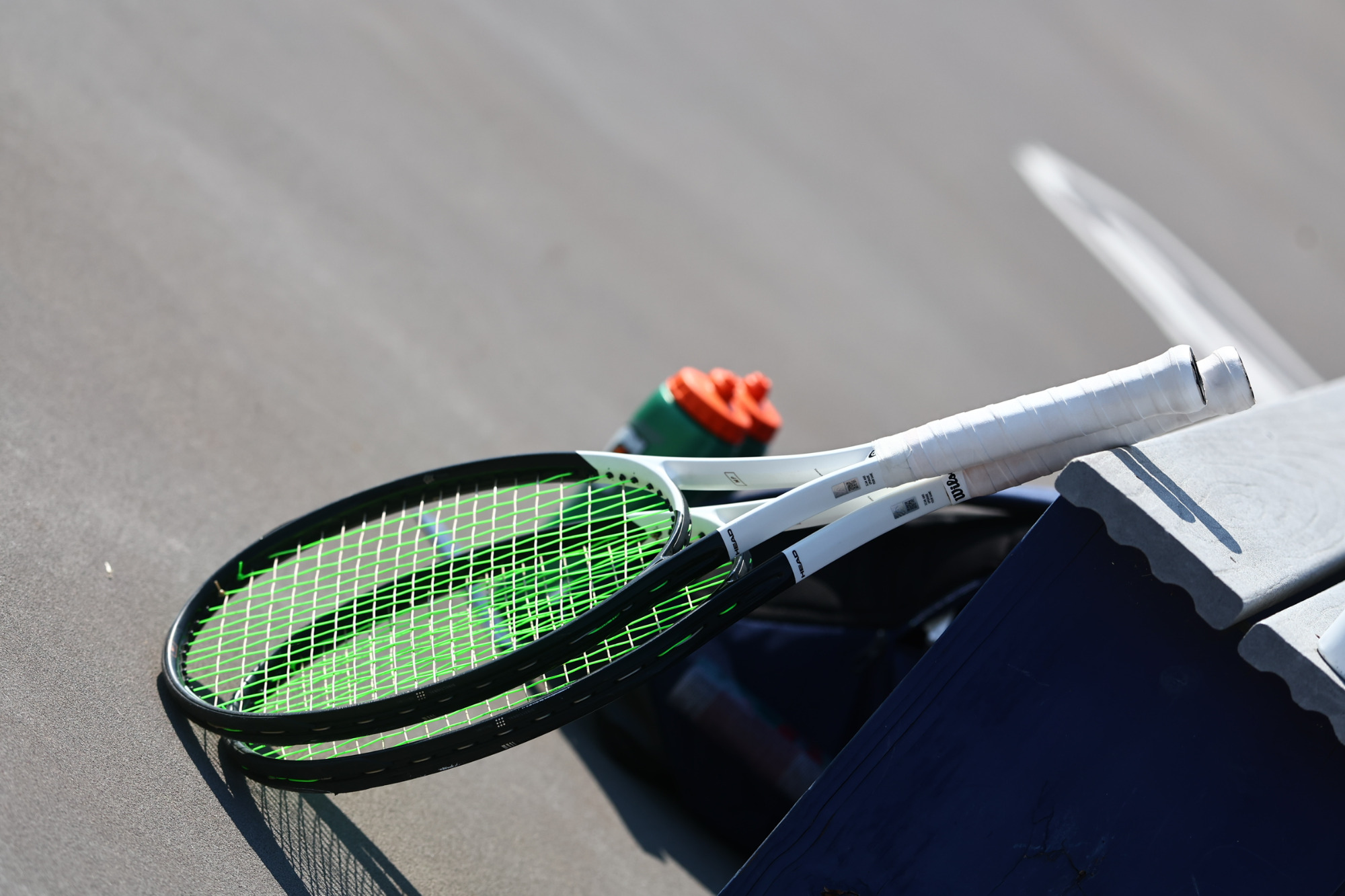 Longwood plays Presbyterian at the New Lancer Courts in Farmville, Va., on March 28, 2025.