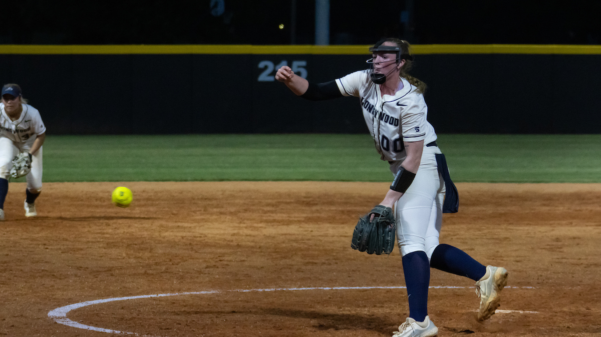 Longwood plays Charleston Southern in the 2025 Big South tournament in Clinton, S.C.