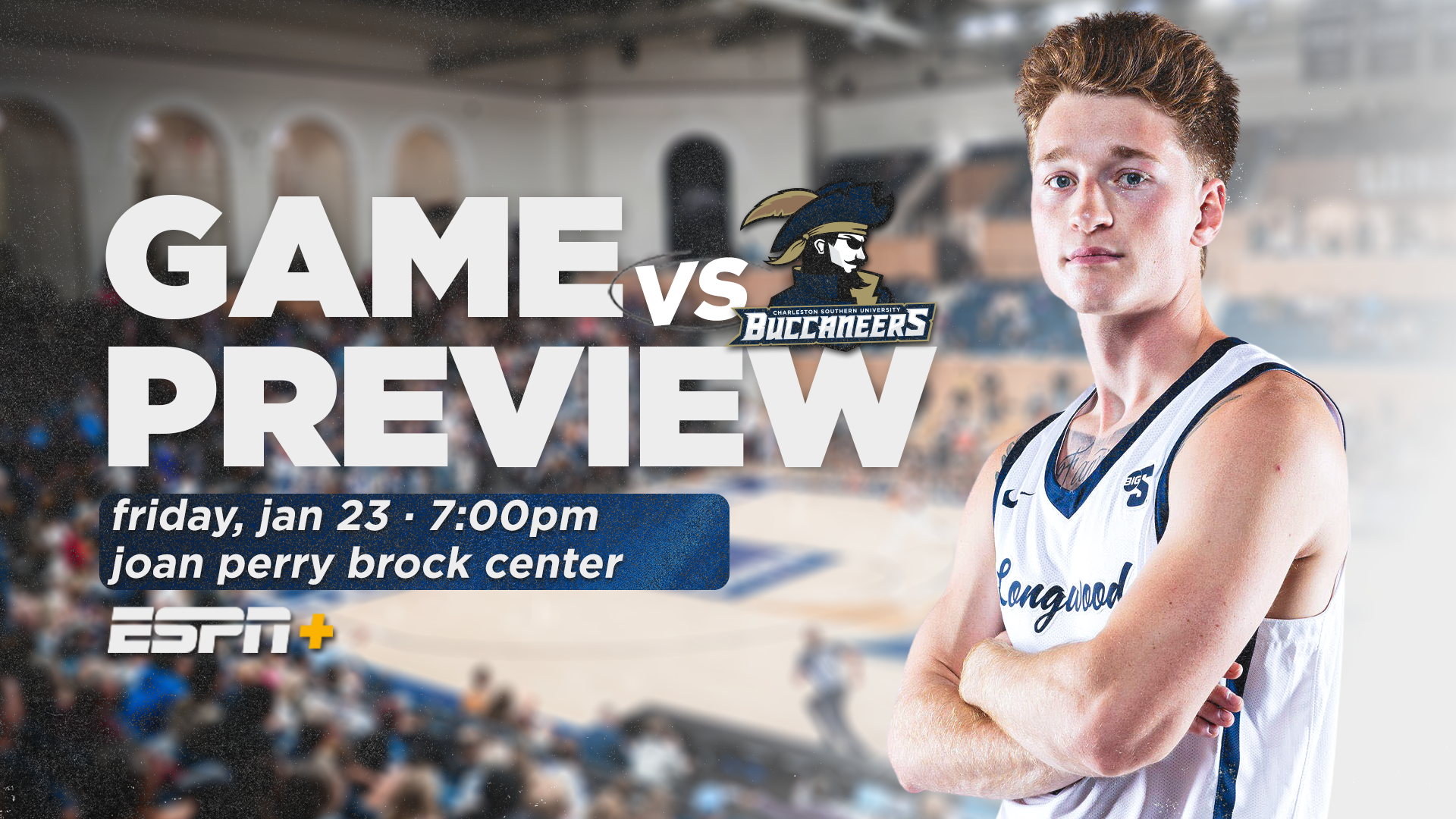 Game Preview, Longwood vs. Charleston Southern Jan 23 at 7 p.m.