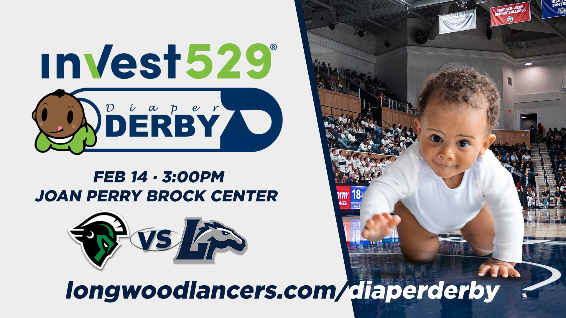Diaper Derby set for February 14. Go to longwoodlancers.com/diaperderby to register