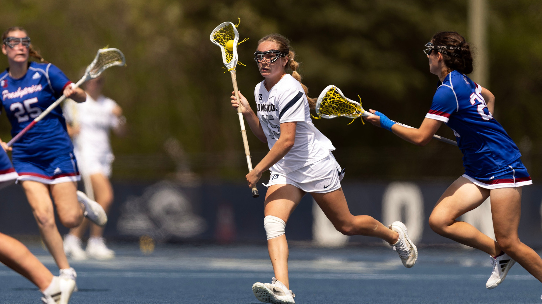 Jordan Fitzgerald holds the ball