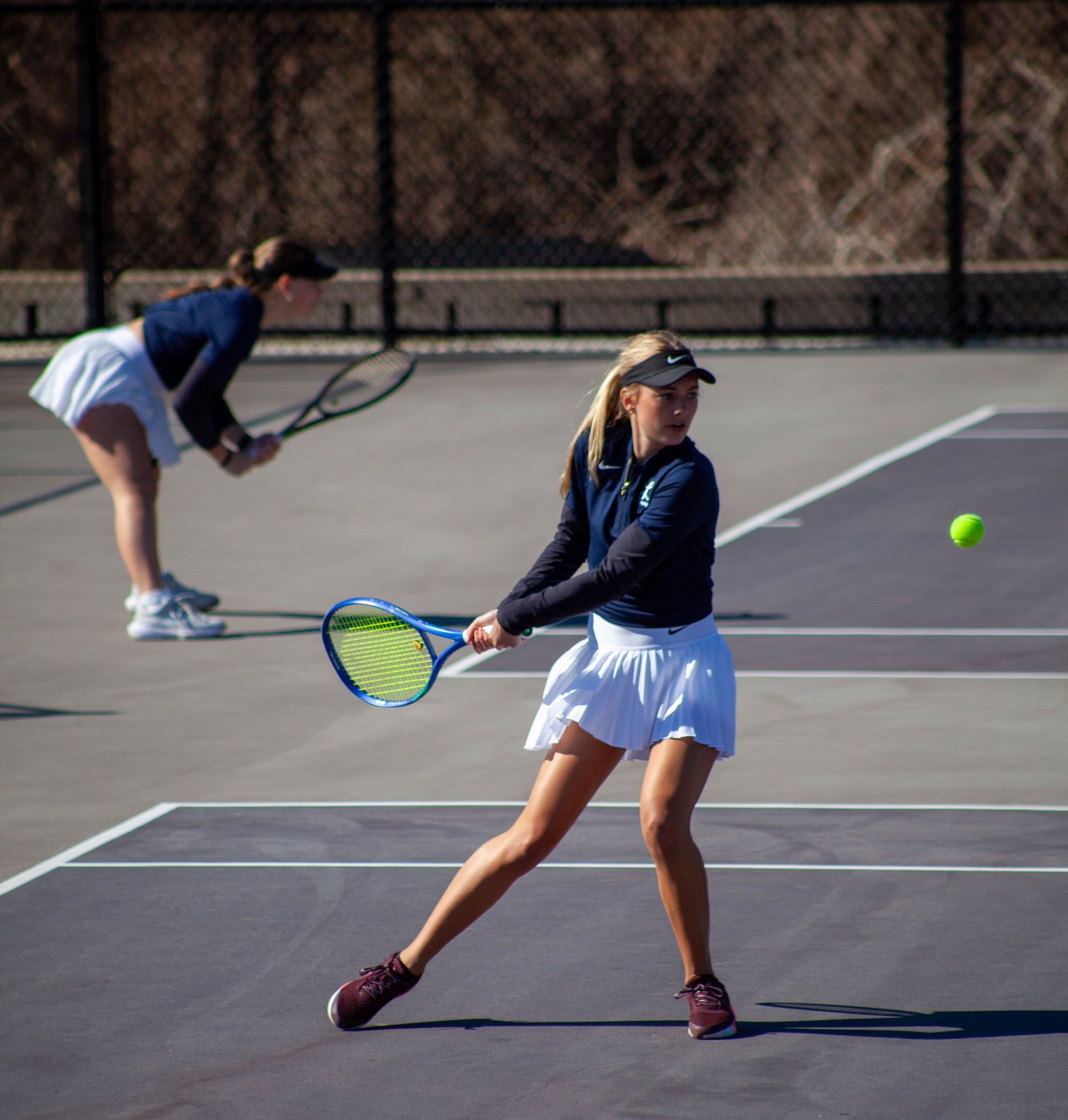 Longwood plays UNCW on Feb. 14, 2025 at the New Lancer Courts in Farmville, Va.