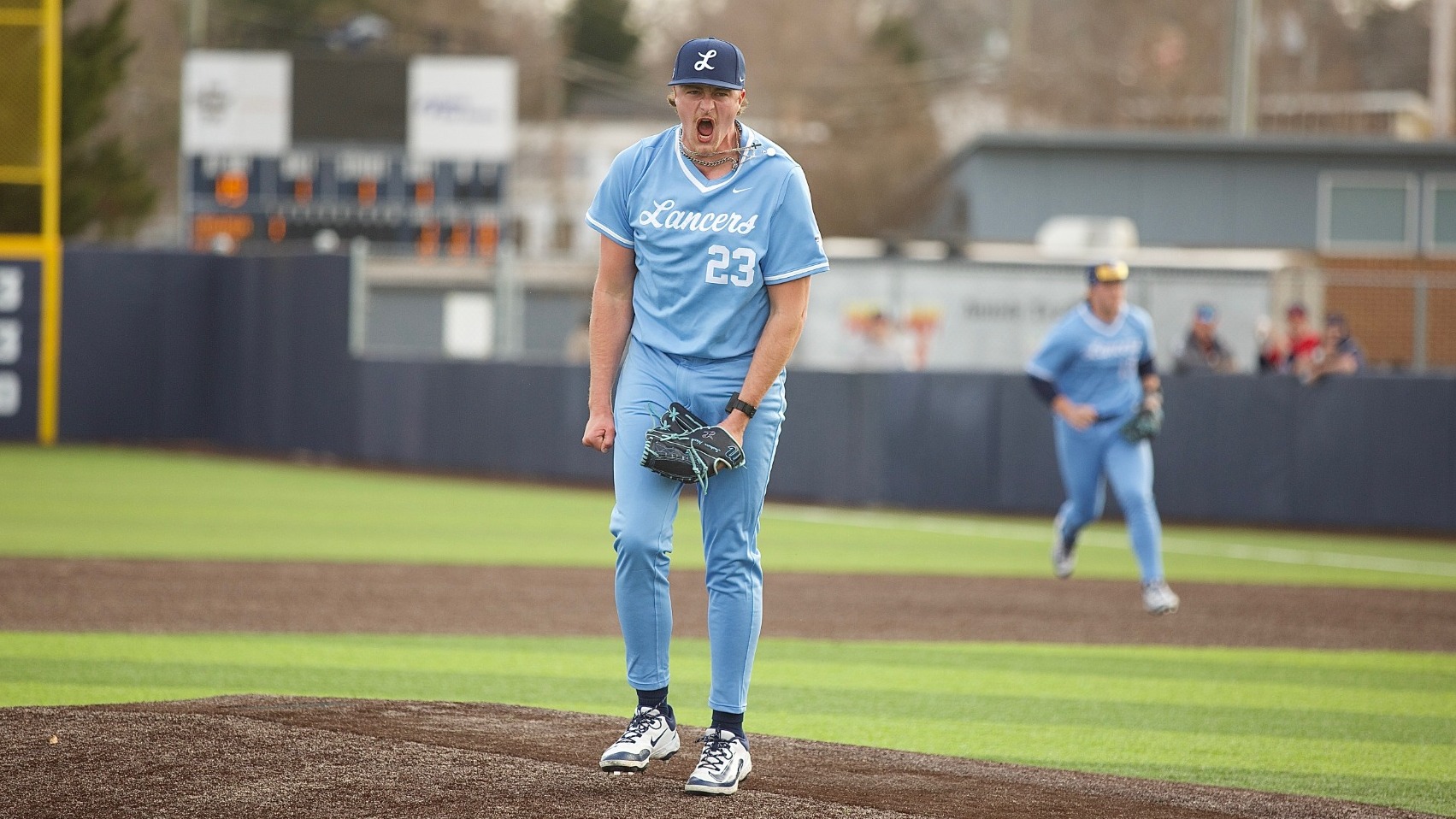 Jackson Nash after he closed out a 15 inning game with a total of 9 SO