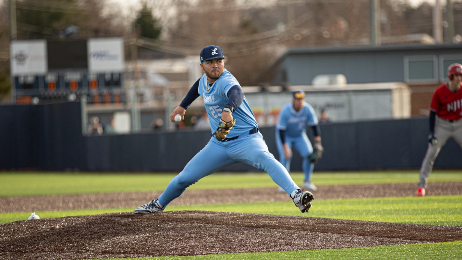 Cam Freeman on the mound