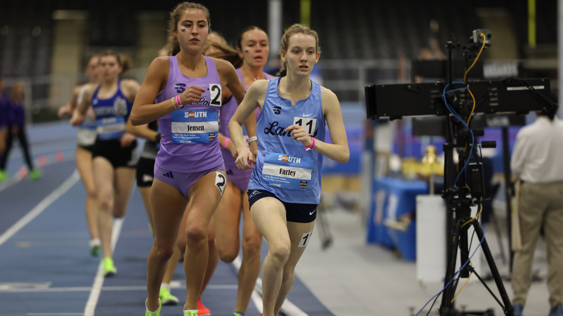 Sophie Farley runs a race