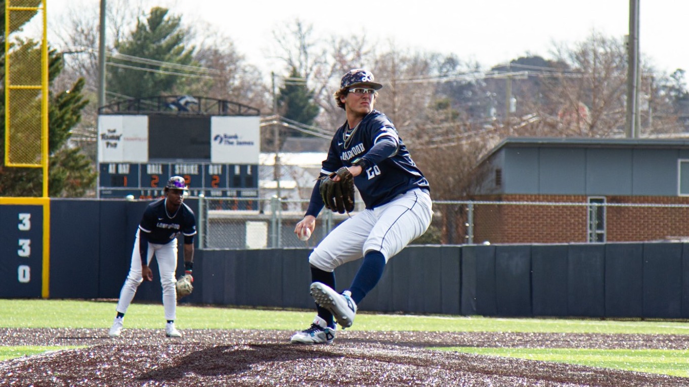 Jackson Garland on the mound