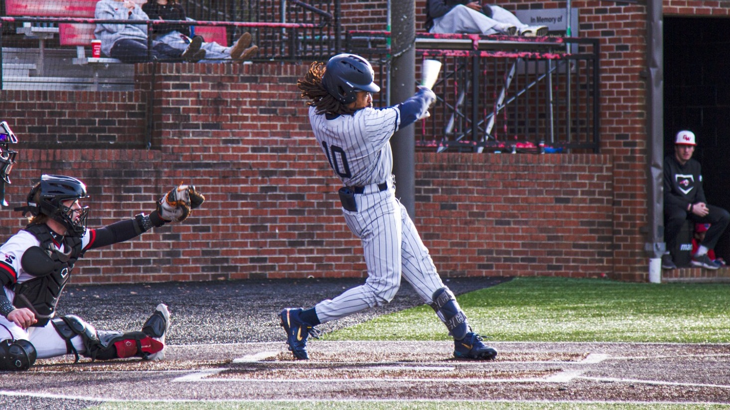 Jae'dan Carter at bat for Lancers @ Gardner-Webb