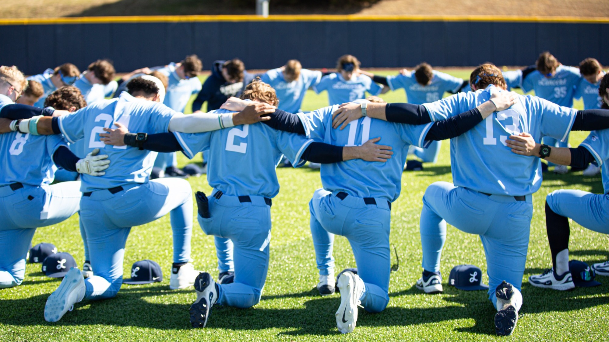 Baseball Huddle Pregame 