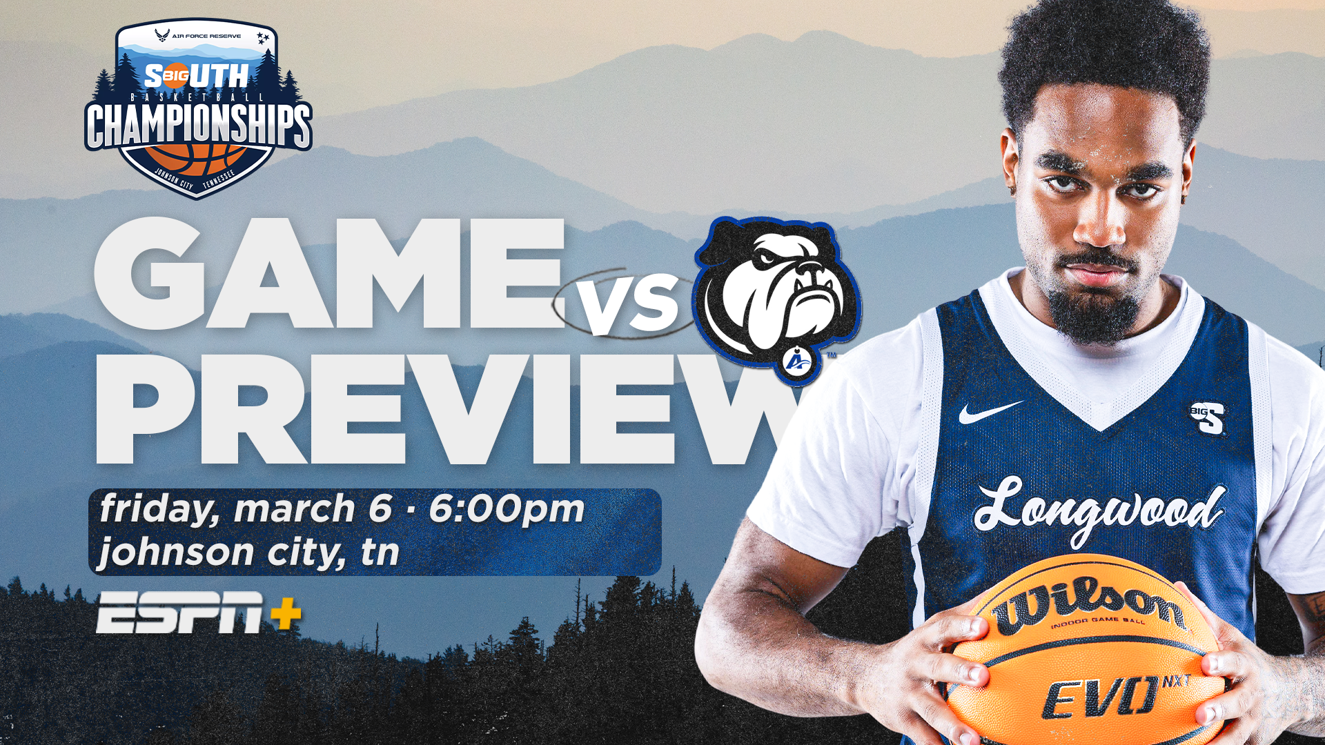 Game Preview | Longwood vs. UNC Asheville | Friday at 6 p.m. | Johnson City, Tennessee