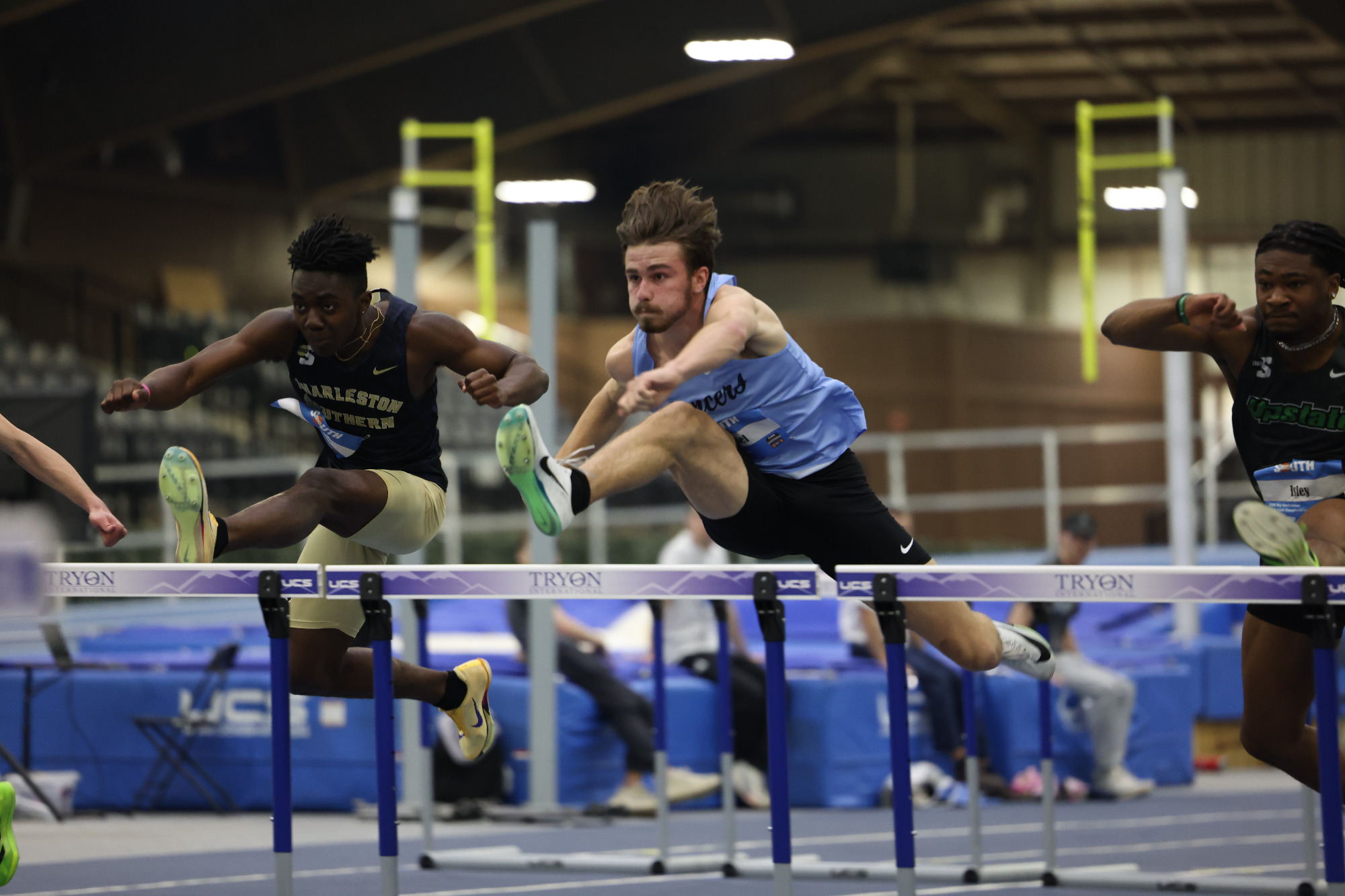 Zachary Seidel hurdles
