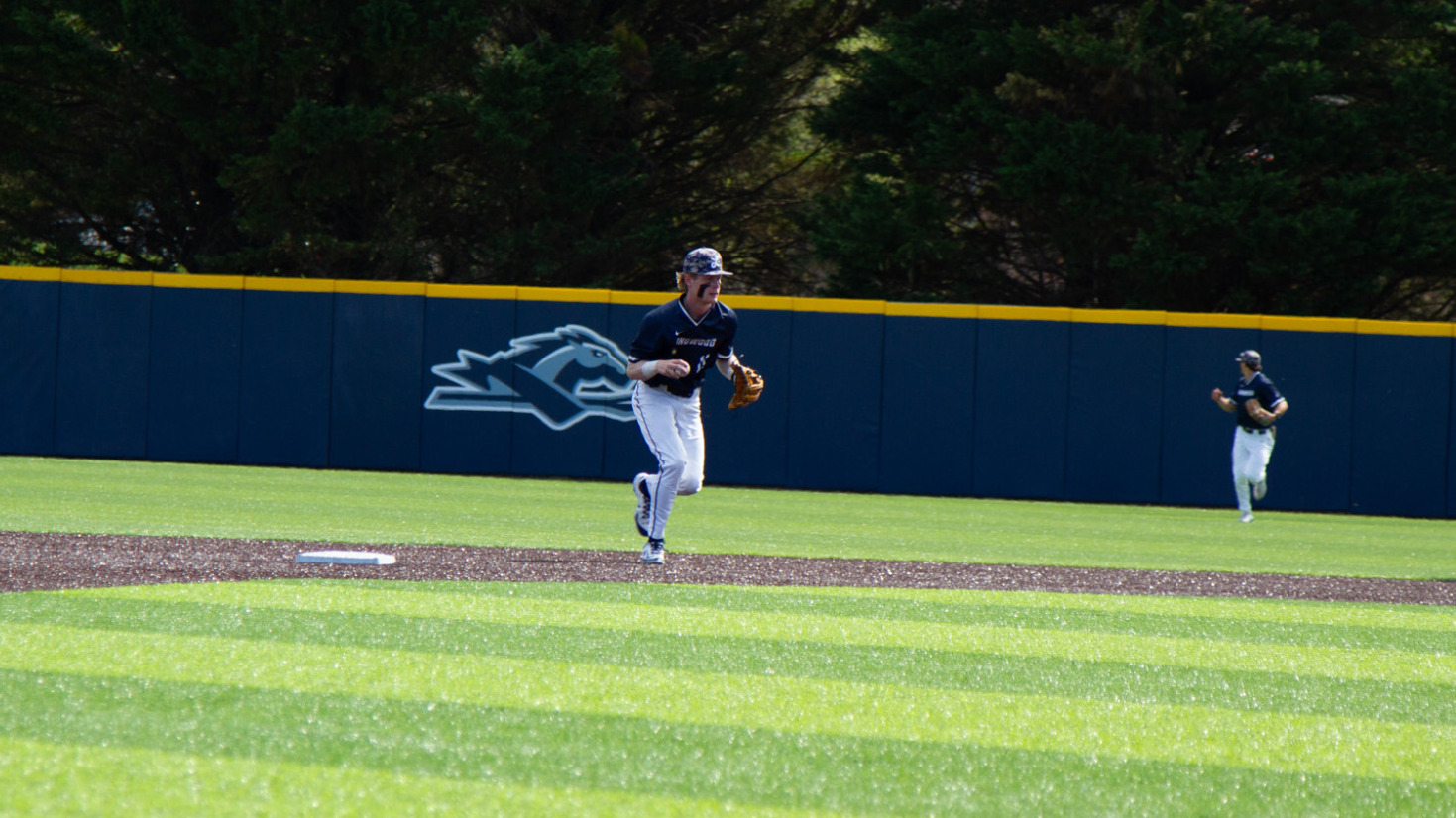 Max Lawson fields the ball