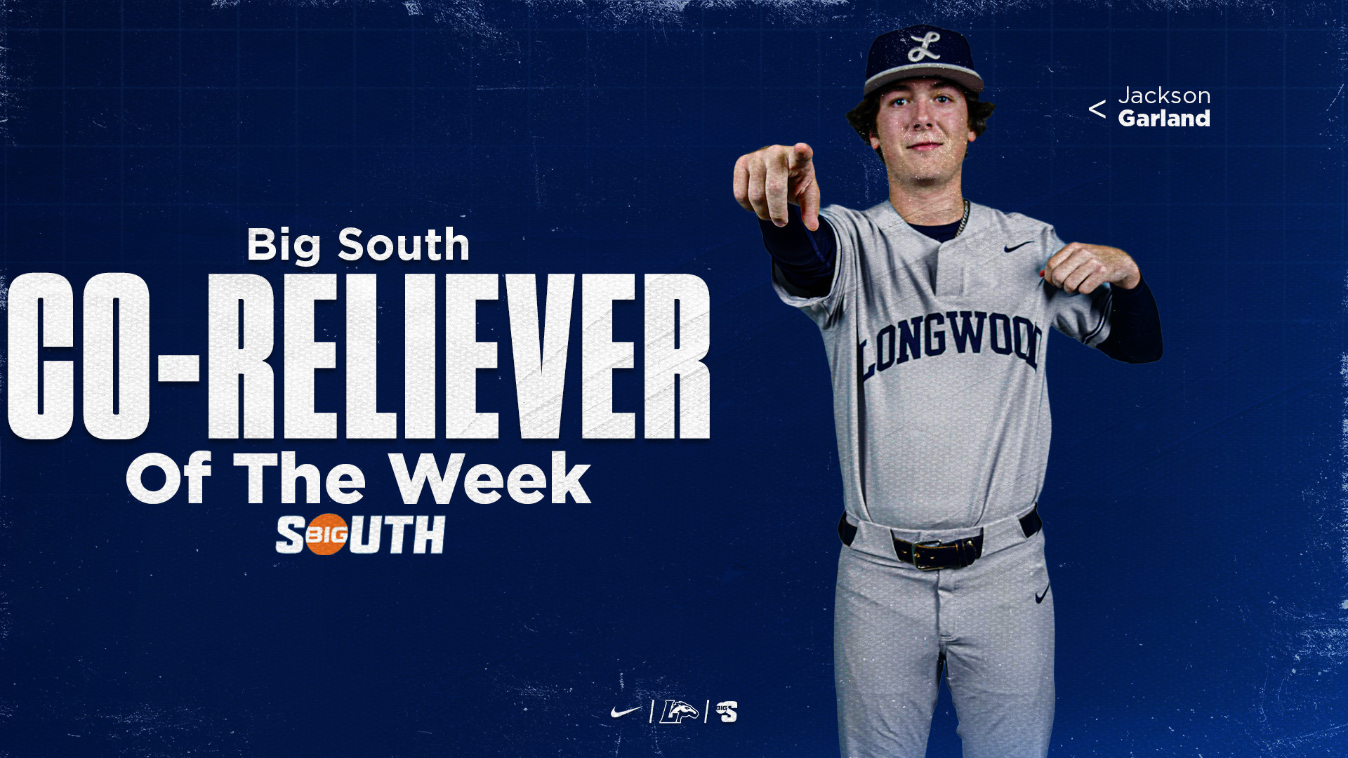 Jackson Garland | Big South Co-Reliever of the Week