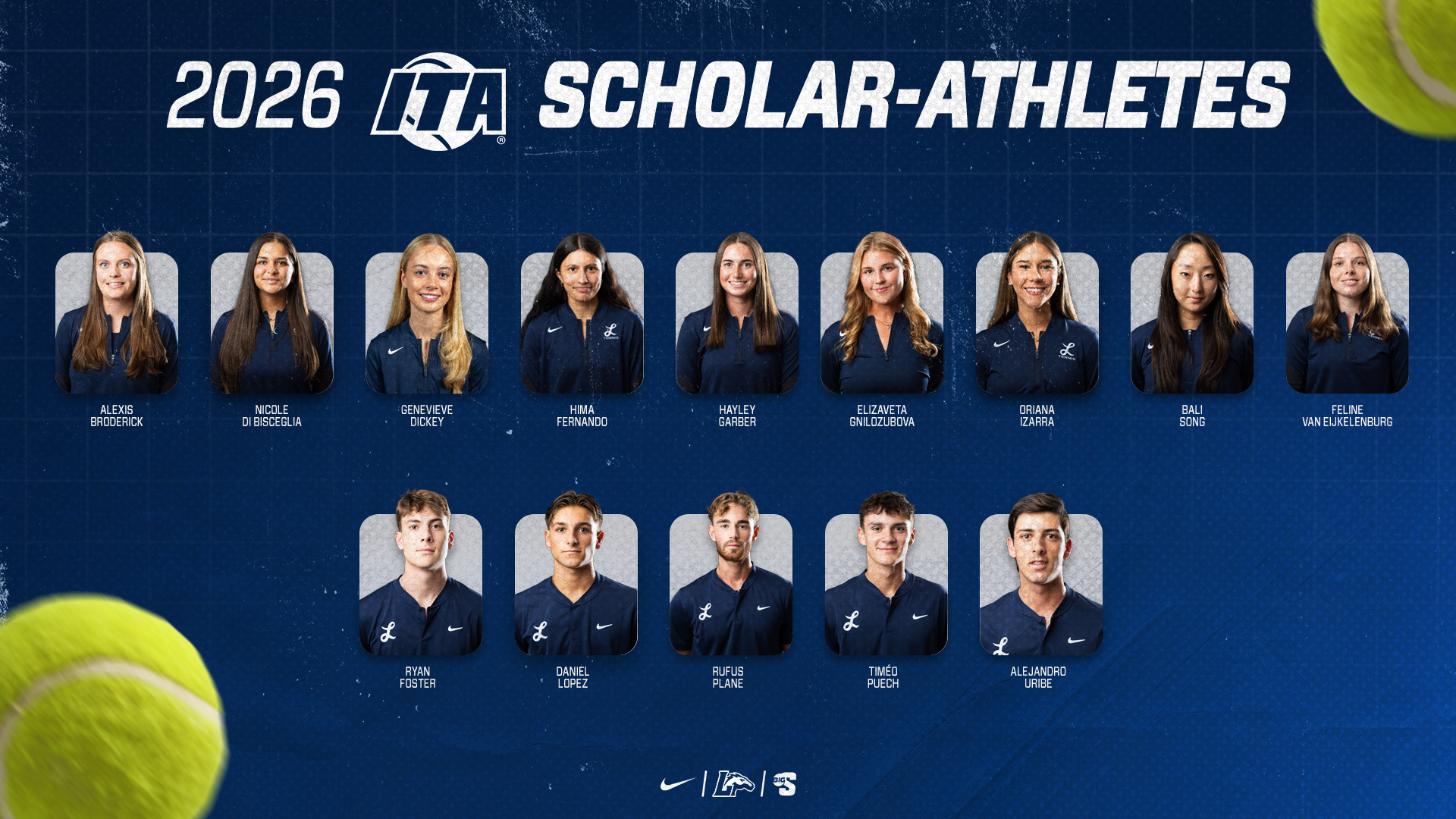 2026 ITA Scholar-Athletes