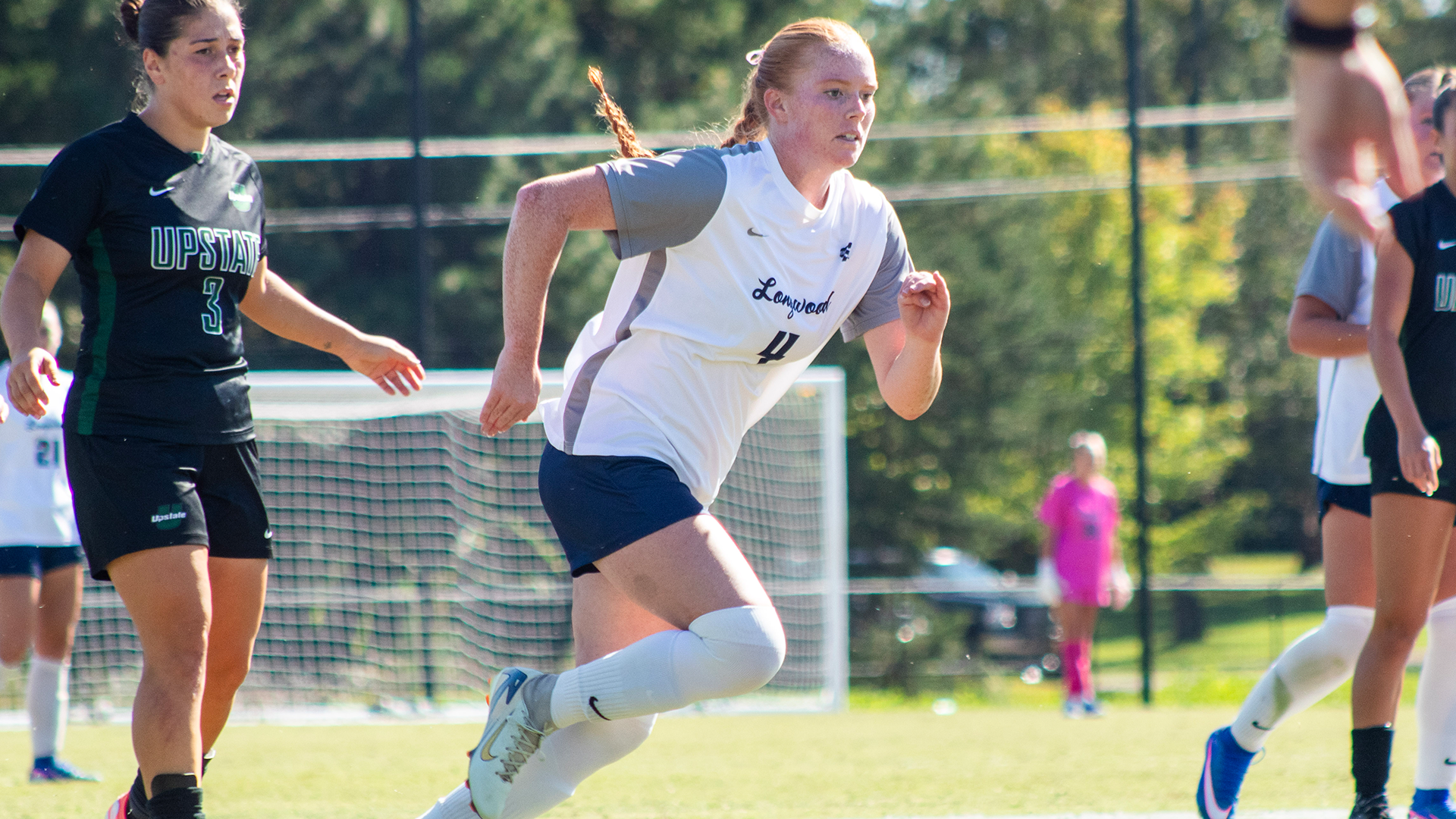 Meghan Piazza plays against USC Upstate on September 26, 2026