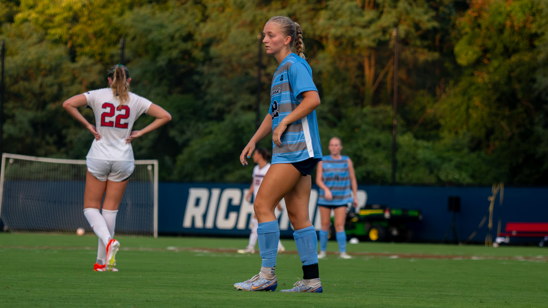 Sam Fischer plays in a match at Richmond on Sept. 3, 2026