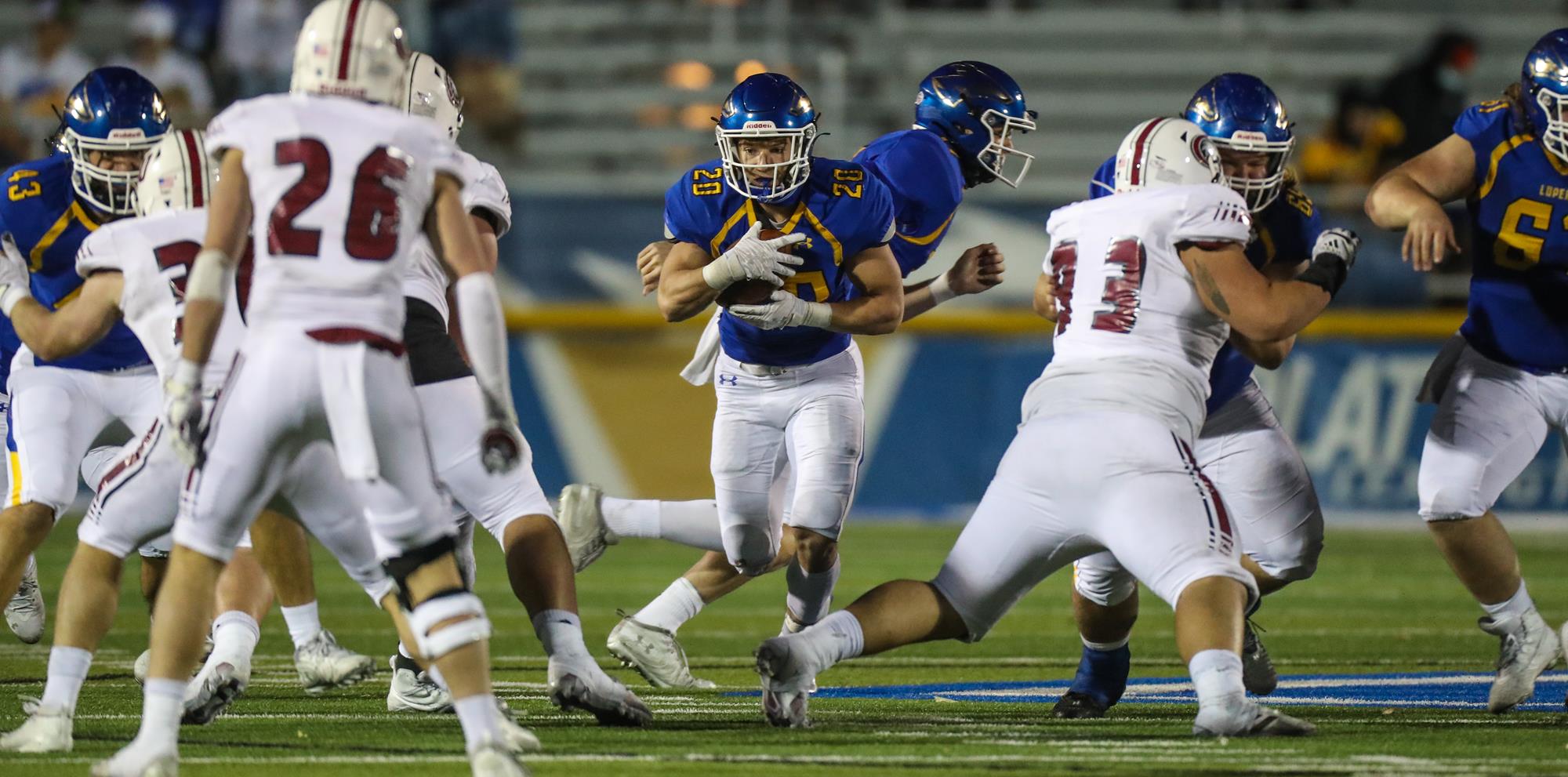 Lopers Run for 541 Yards to Record 50th Win Over Chadron University