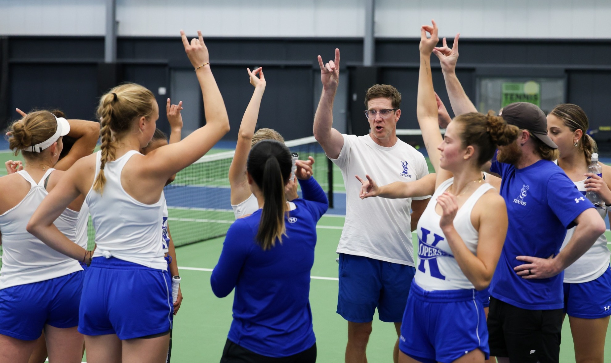2025-26 UNK Women's Tennis Team Hudle