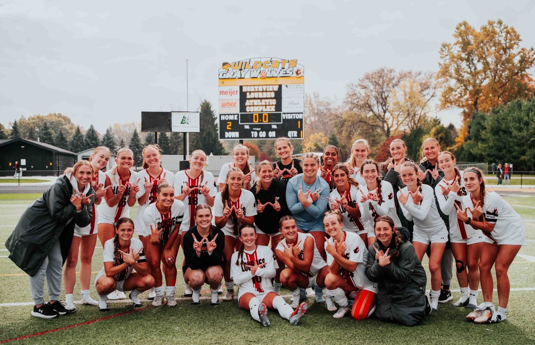 Lourdes Advances to WHAC Semifinals with 2-1 Win over Lawrence Tech