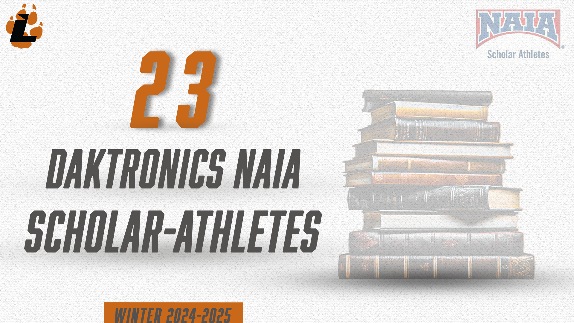 NAIA WINTER SCHOLAR ATHLETES