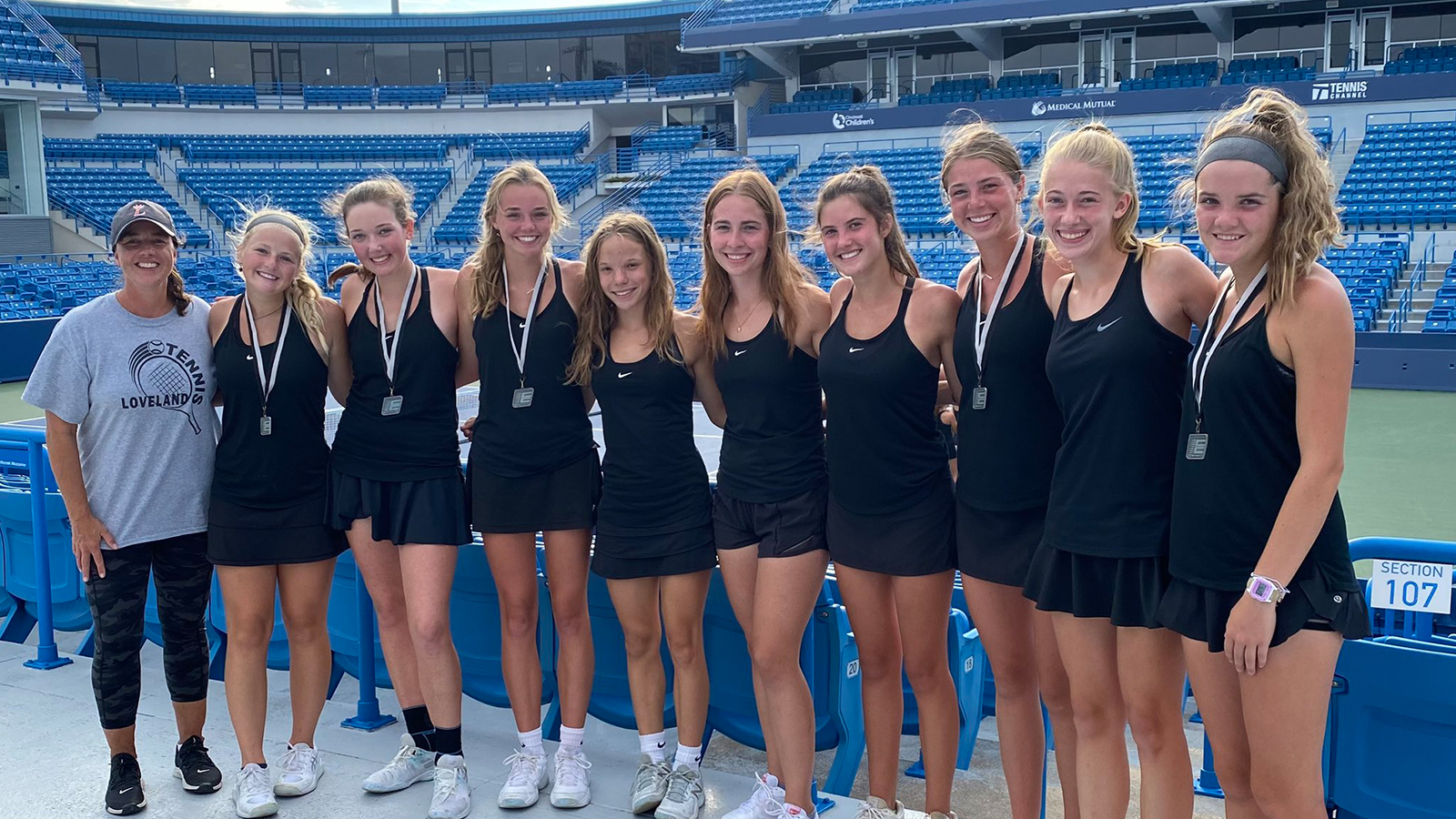 Varsity Girls Tennis-ECC 