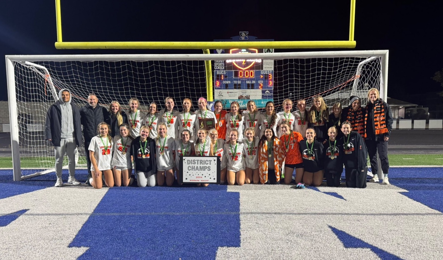 2024 Girls Soccer District Champs