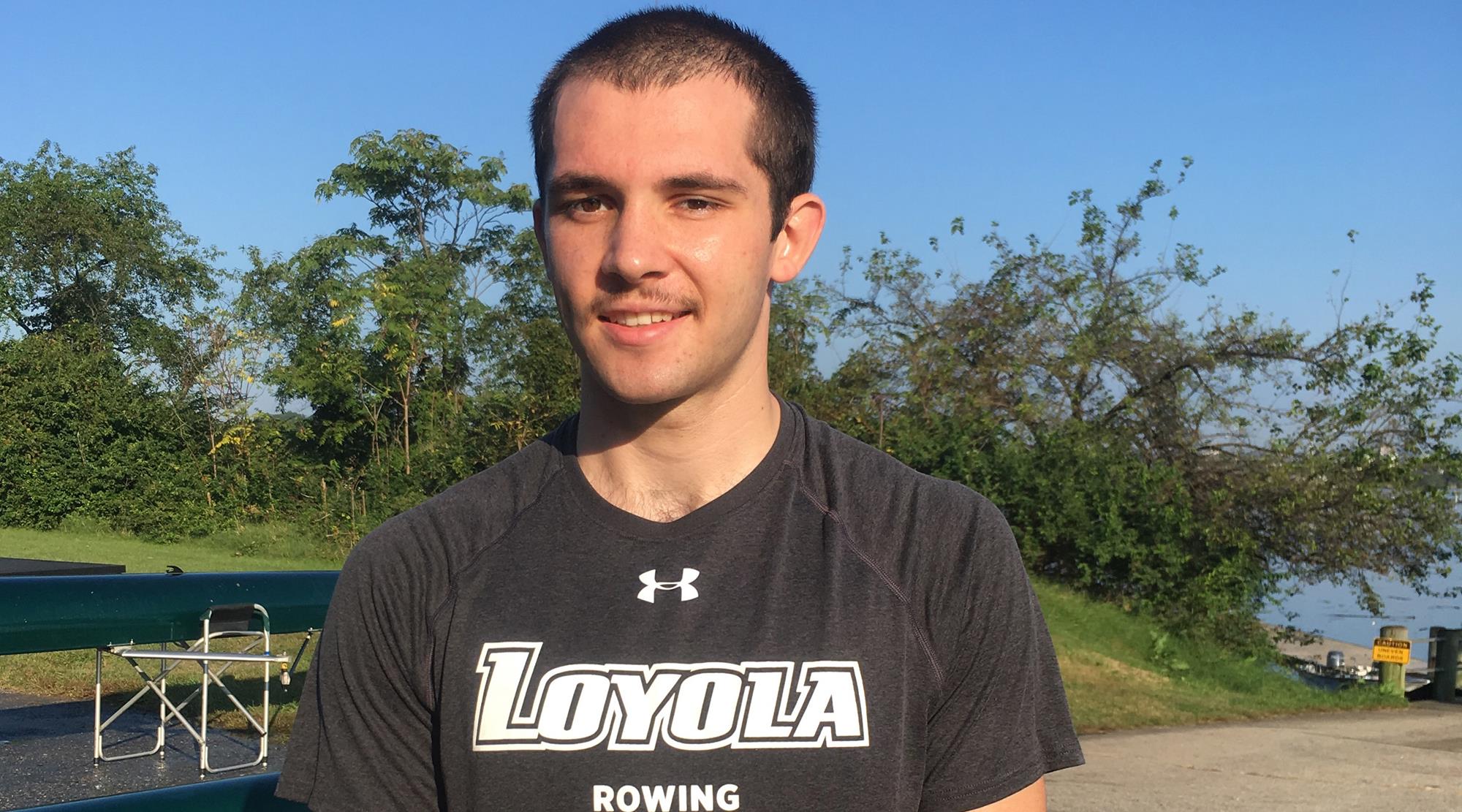 Freshman Rower Sets World AgeGroup Erg Record Loyola University