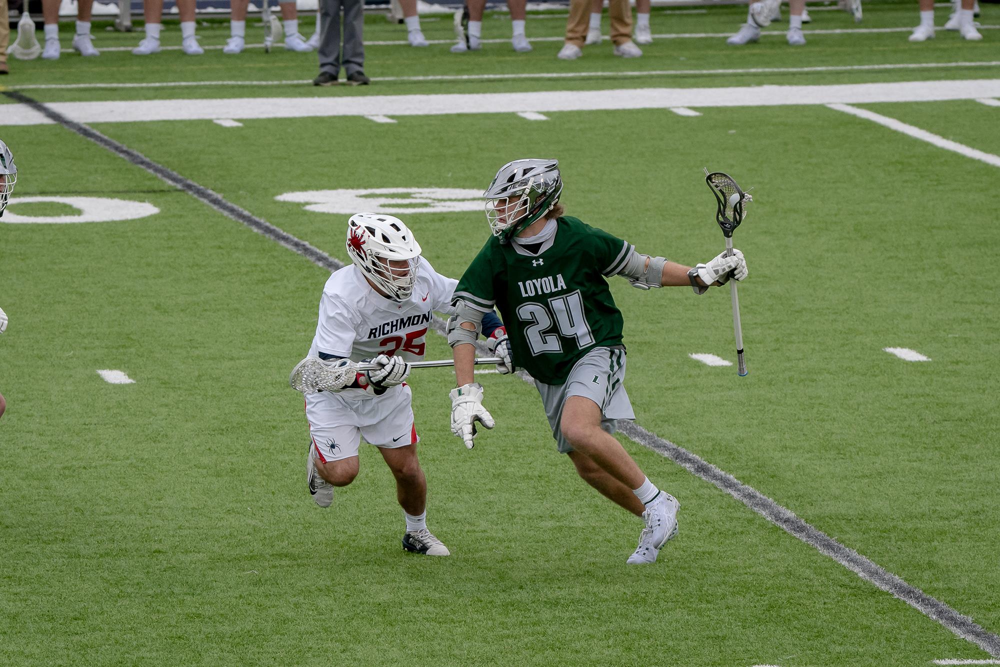 Seth Higgins Men's Lacrosse Loyola University Maryland Athletics