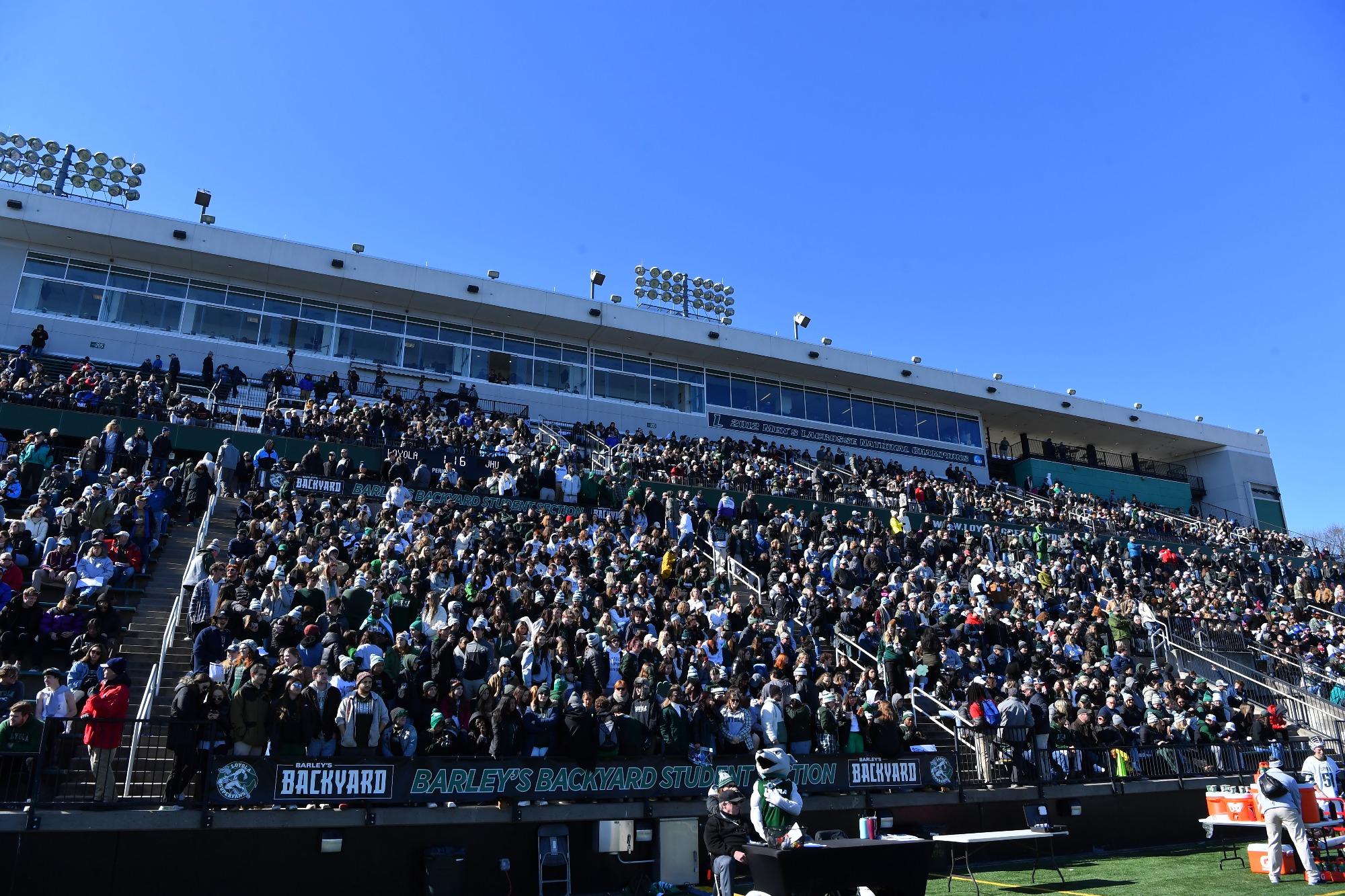 Fans at Ridley Athletic Complex