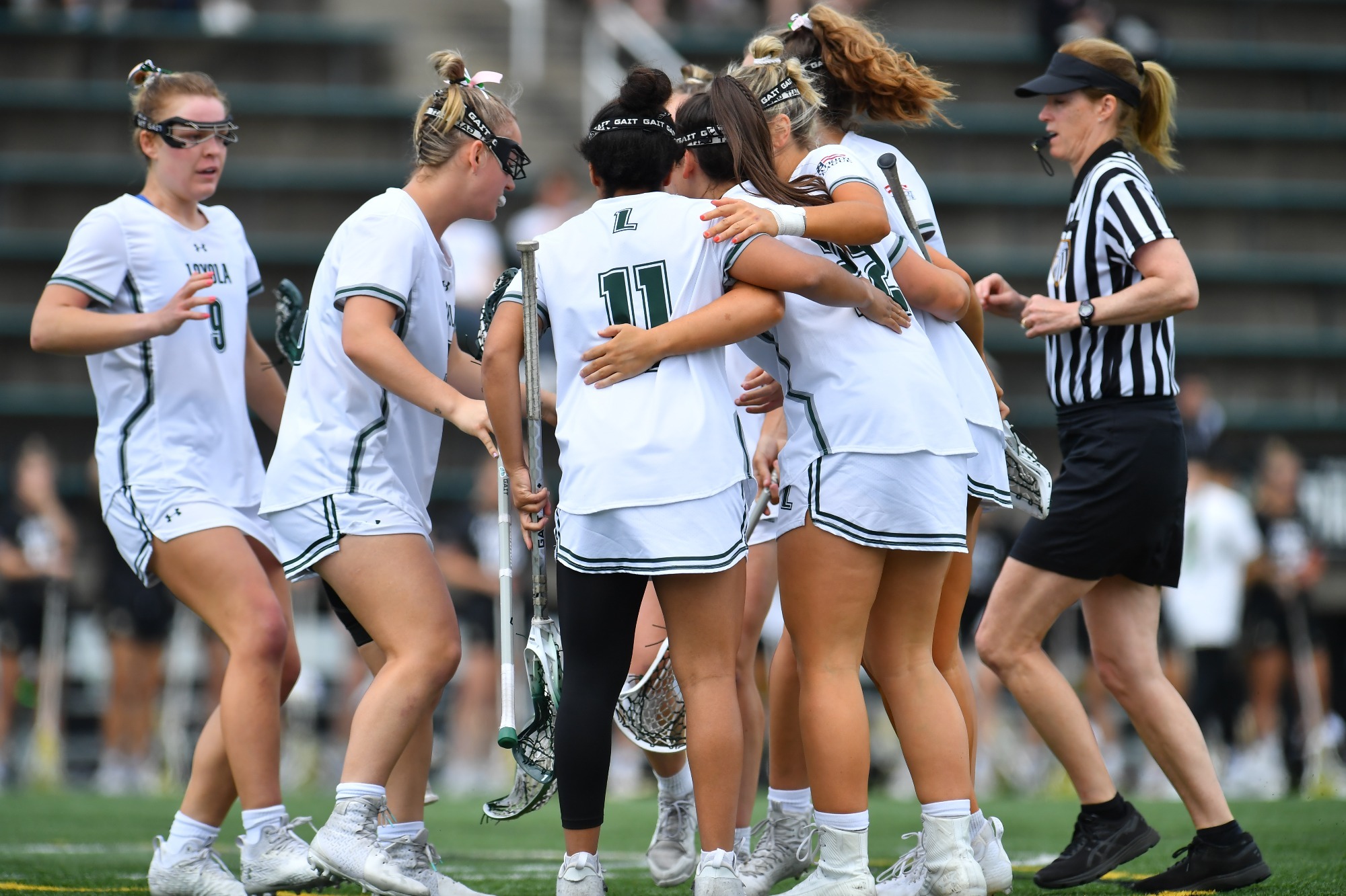 Women's Lacrosse Earns Four Major Awards, Places Nine on AllPatriot League Team Loyola
