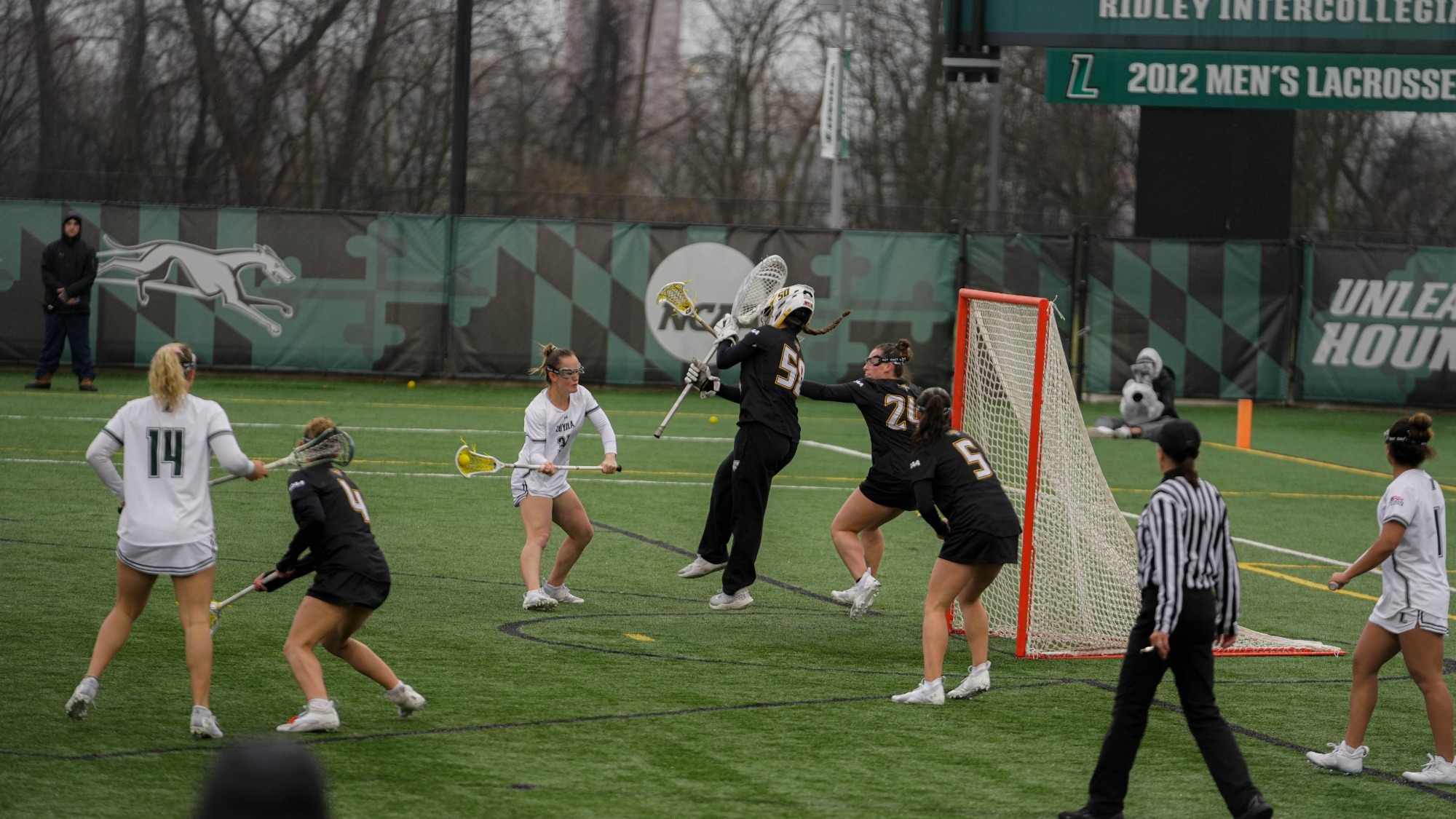 Latch Records 200th Career Point, as No. 7 Women's Lacrosse Rolls to